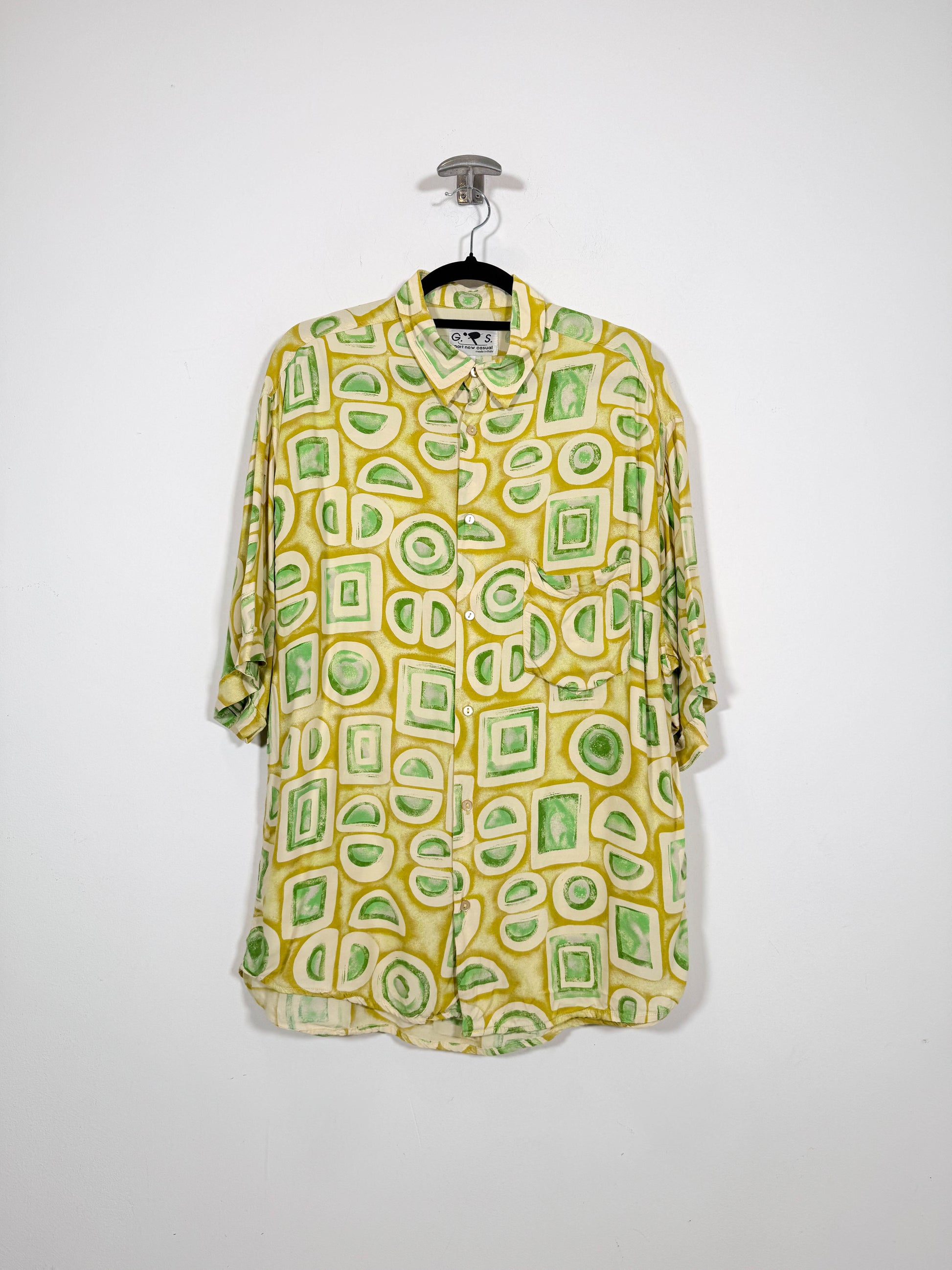 Camisa Casual - Talla L - Caramelo Vintage