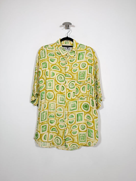 Camisa Casual - Talla L - Caramelo Vintage