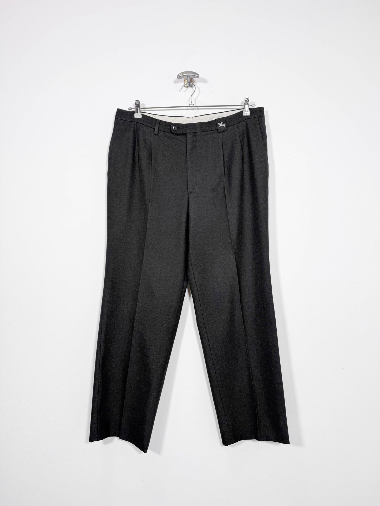 Pantalón de traje Burberrys - Talla 46 - Caramelo Vintage