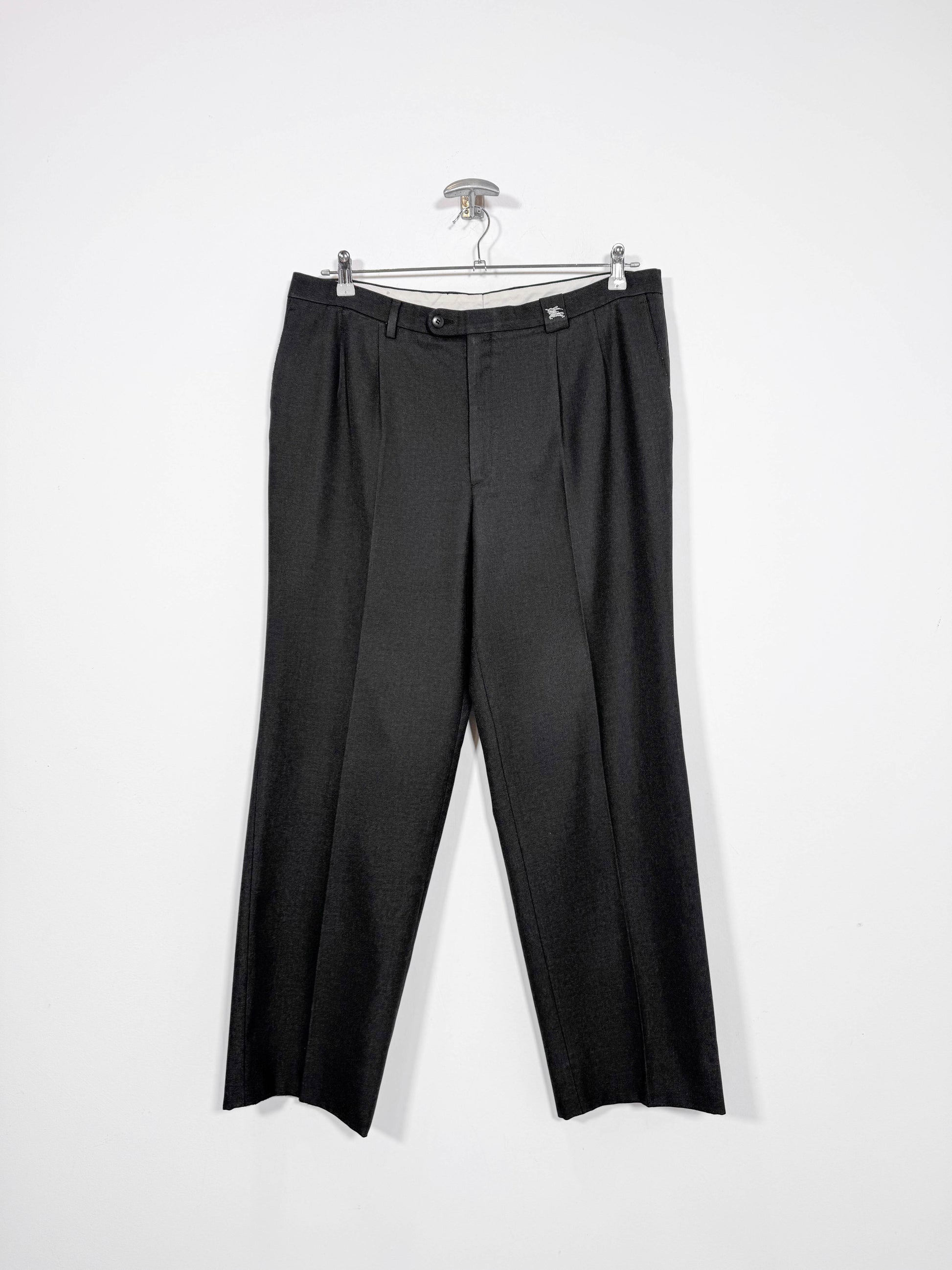 Pantalón de traje Burberrys - Talla 46 - Caramelo Vintage