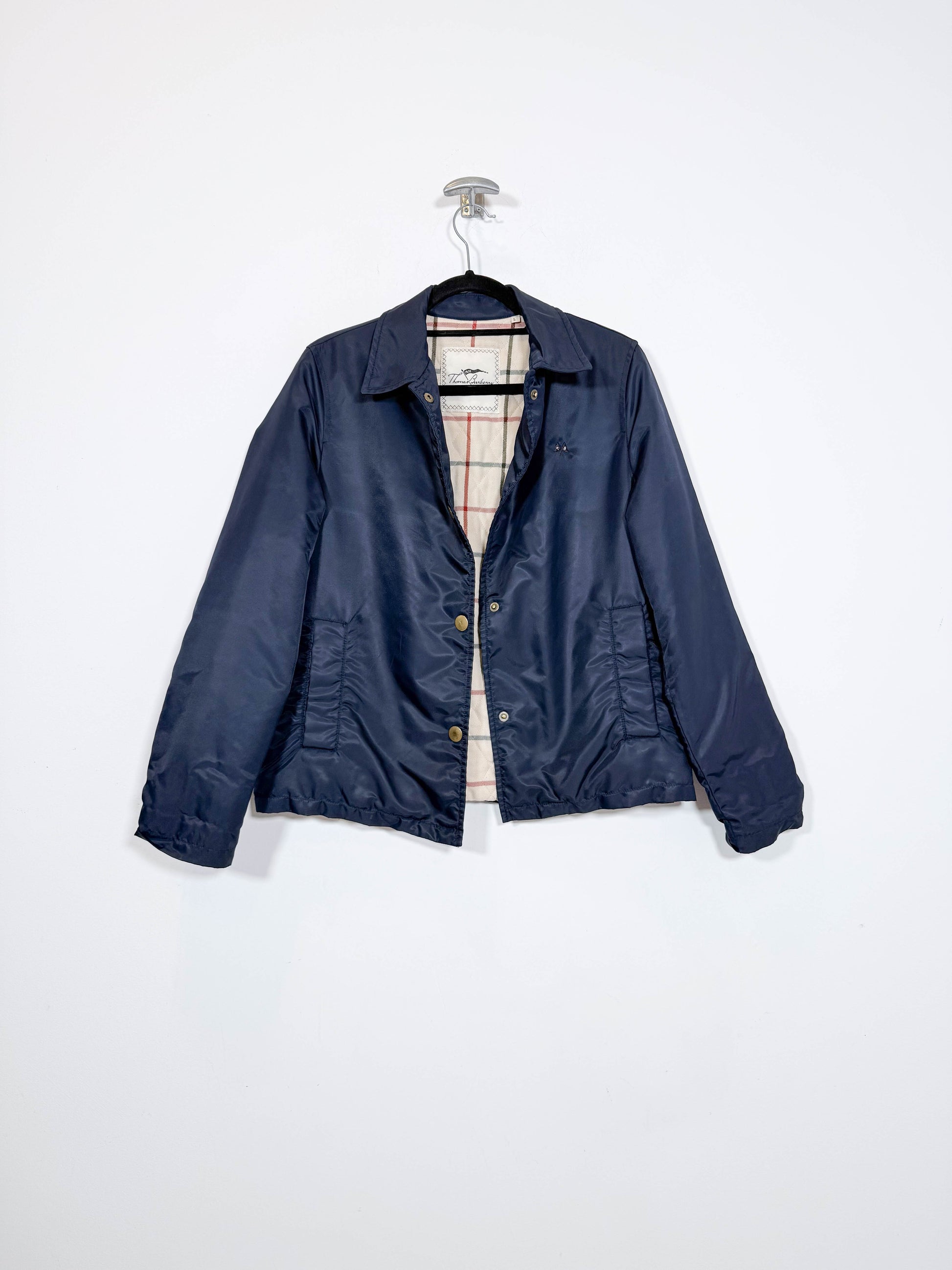 Abrigo acolchado 3/4 Burberry - Talla M - Caramelo Vintage