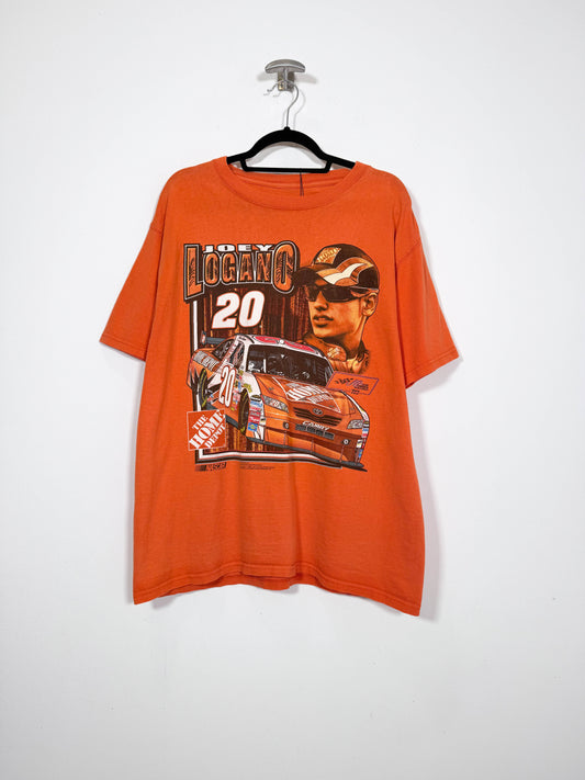 Camiseta Nascar Joey Logano - Talla XL - Caramelo Vintage