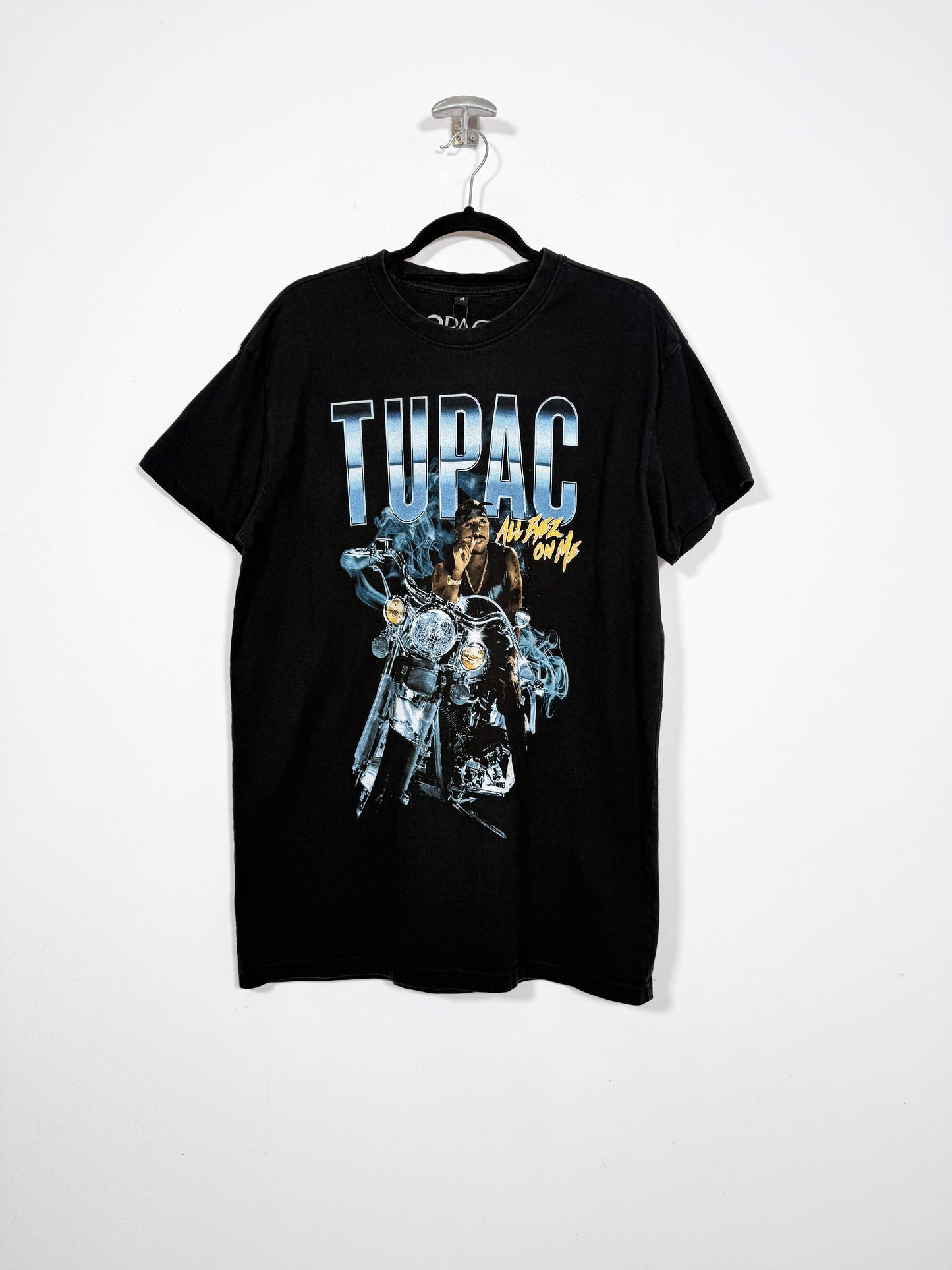Camiseta Tupac - Talla M/L - Caramelo Vintage