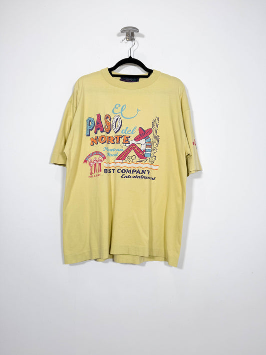 Camiseta Best Company - Talla XL - Caramelo Vintage