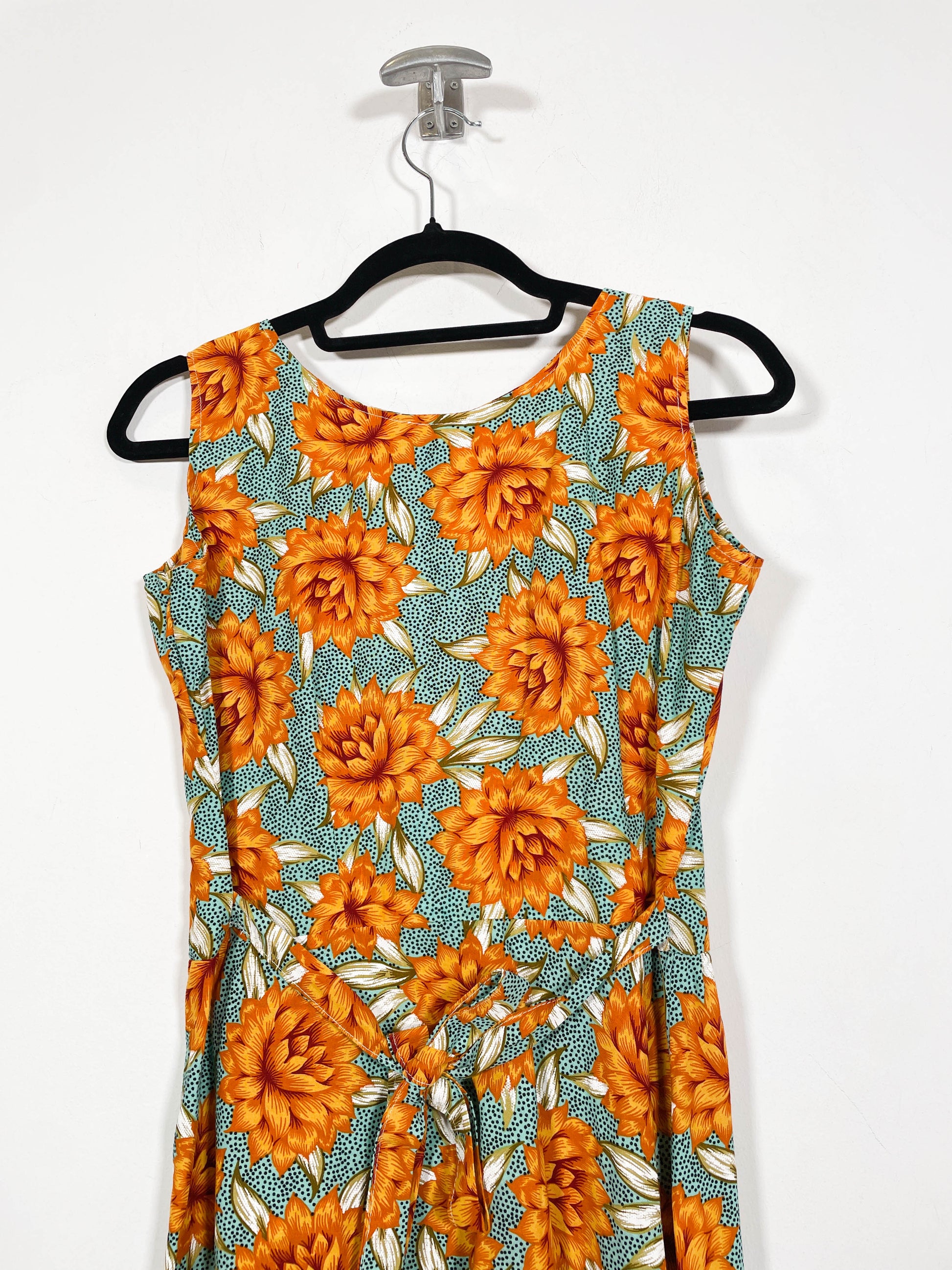 Vestido Sunflower - Talla XS - Caramelo Vintage