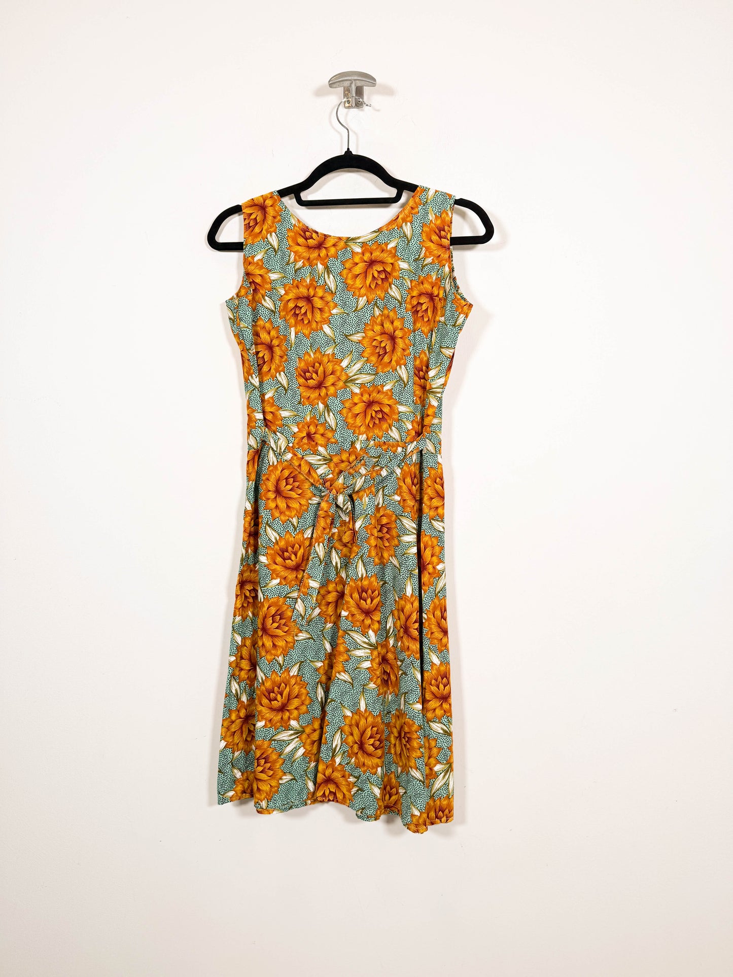 Vestido Sunflower - Talla XS - Caramelo Vintage