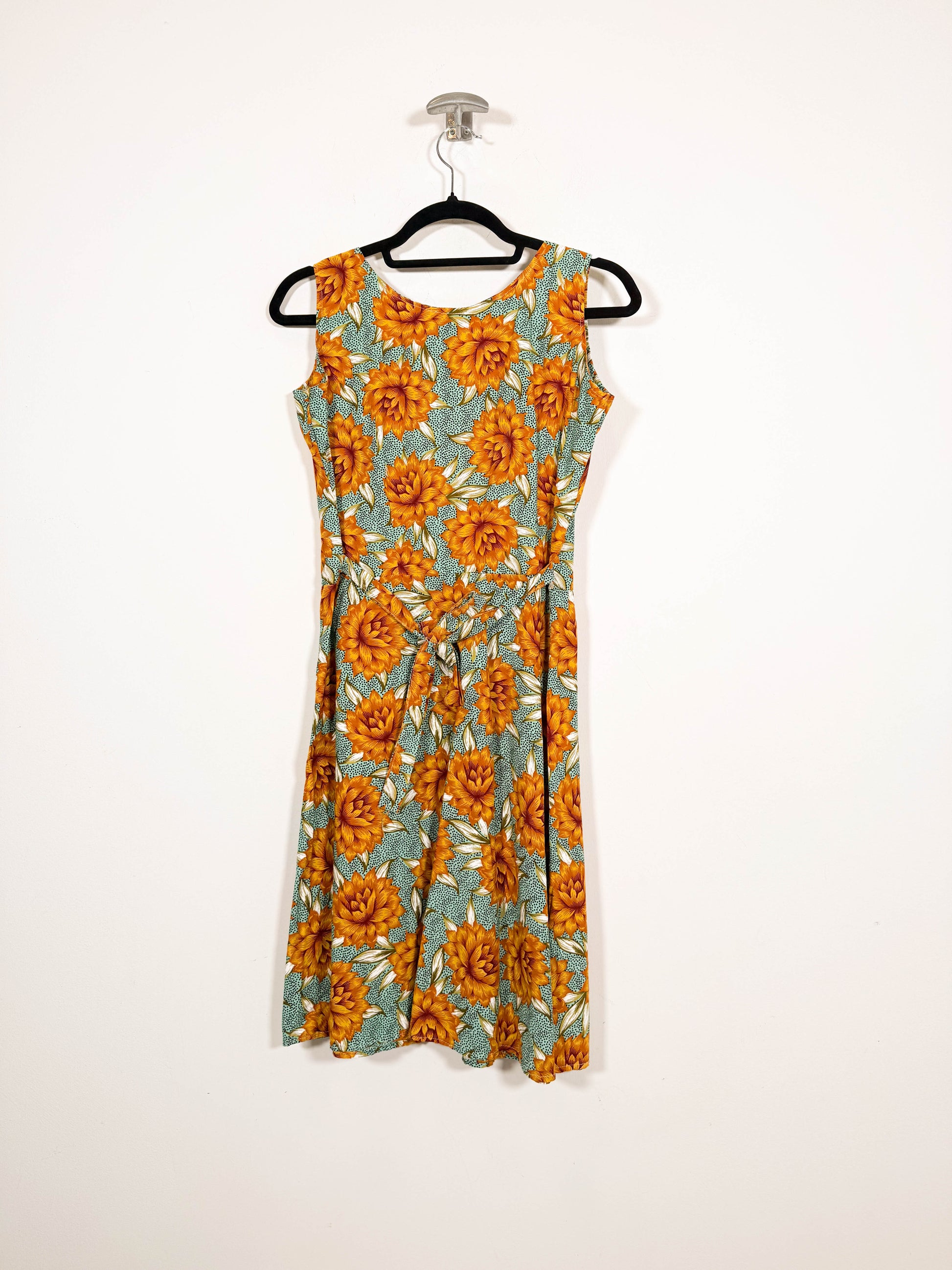 Vestido Sunflower - Talla XS - Caramelo Vintage