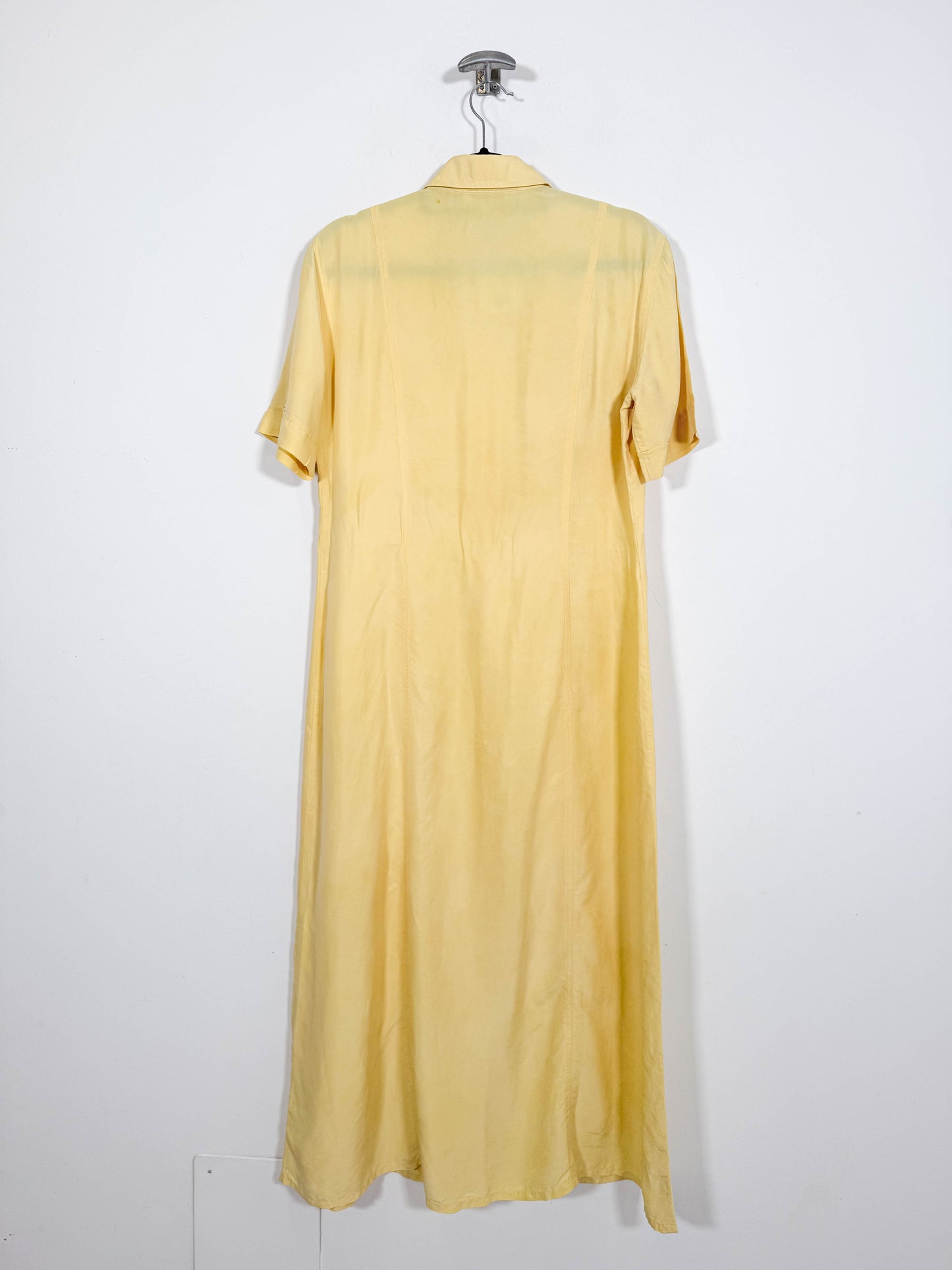 Vestido Seda - Talla L - Caramelo Vintage