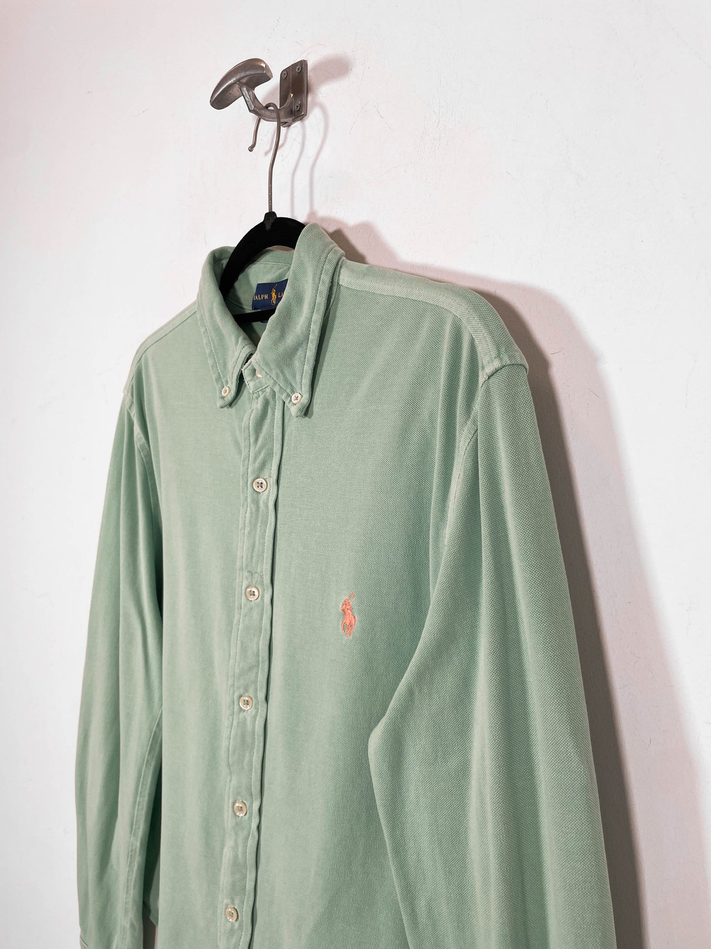 Polo sobrecamisa Ralph Lauren manga larga - Talla M