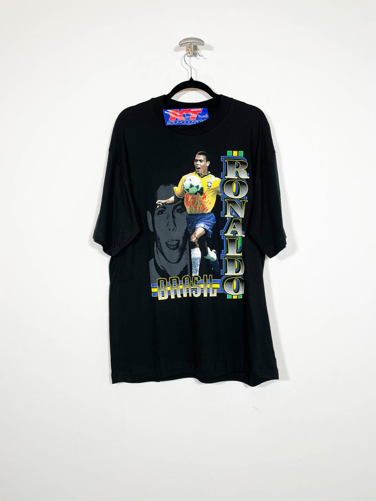 Camiseta Ronaldo Brasil DS - Caramelo Vintage