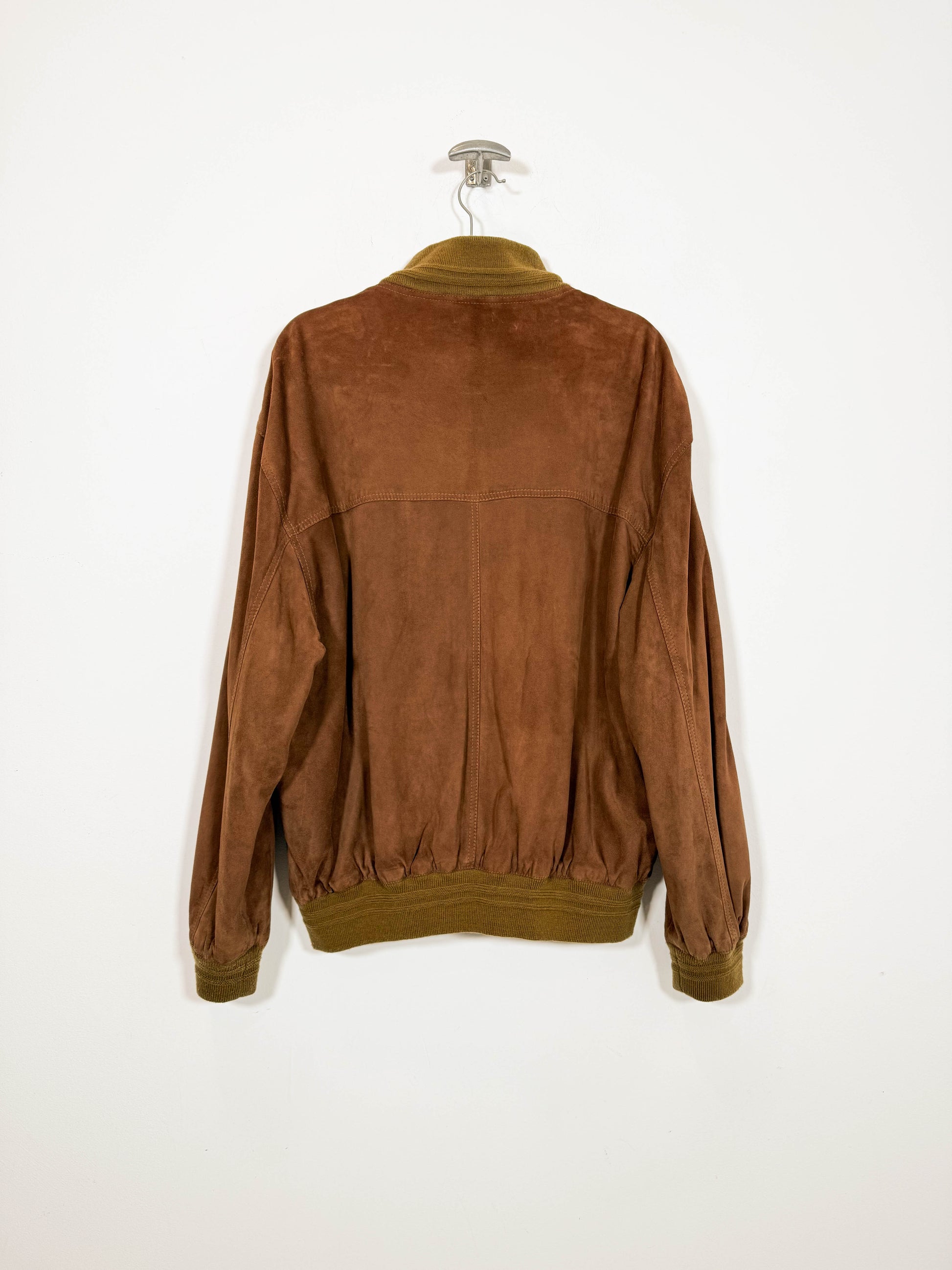 Bomber de ante - Talla L/XL - Caramelo Vintage