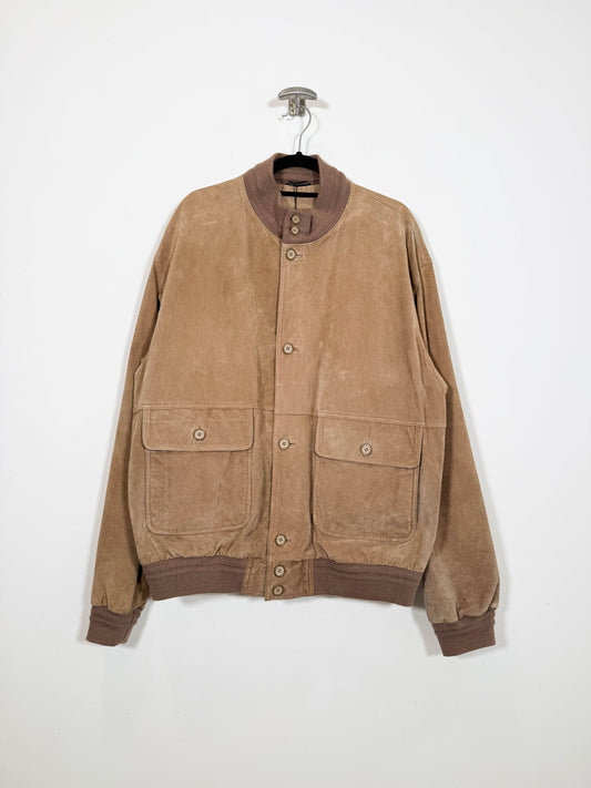 Chaqueta de ante VP - Talla L/XL - Caramelo Vintage