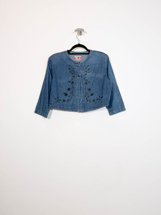 Crop vaquero Benetton - Talla M