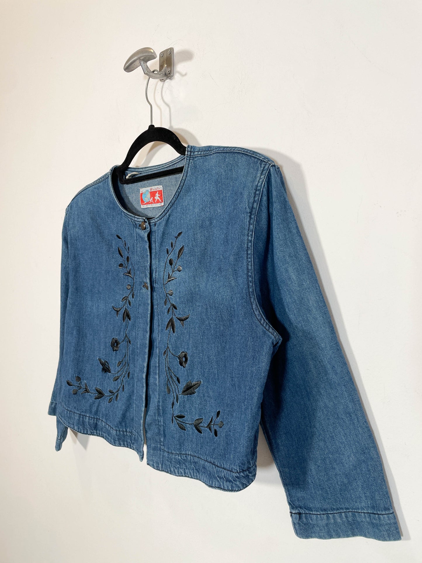 Crop vaquero Benetton - Talla M