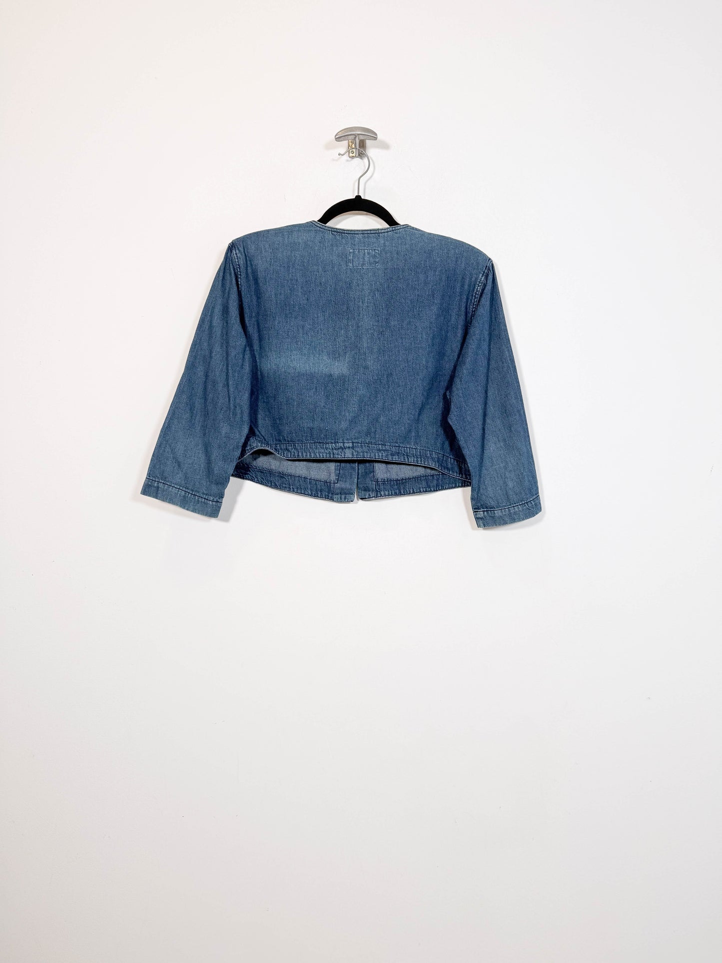 Crop vaquero Benetton - Talla M