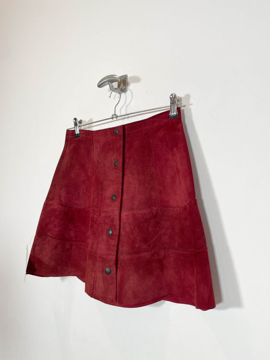 Falda de cuero DS - Talla 36