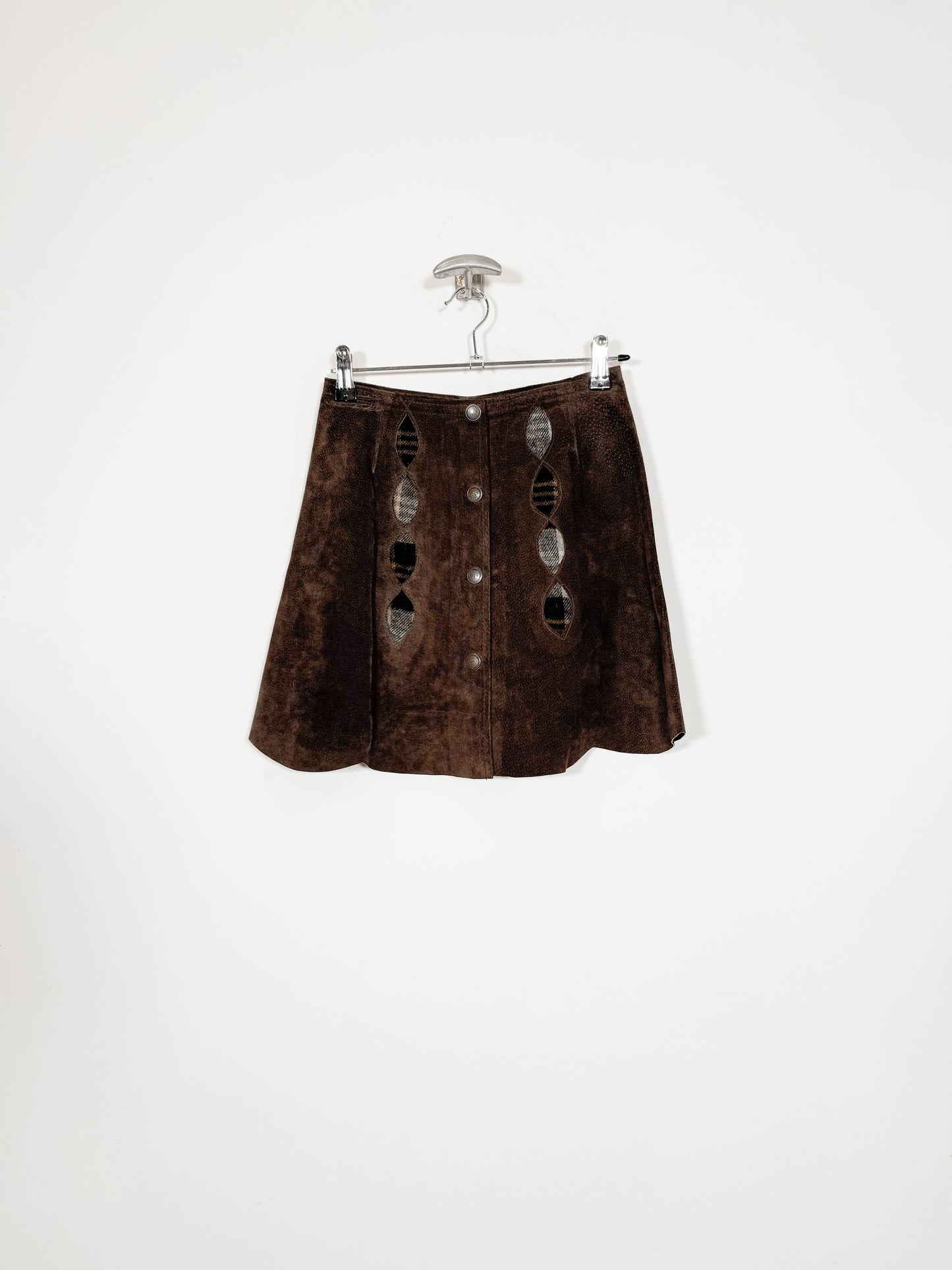 Falda de cuero DS - Talla 34