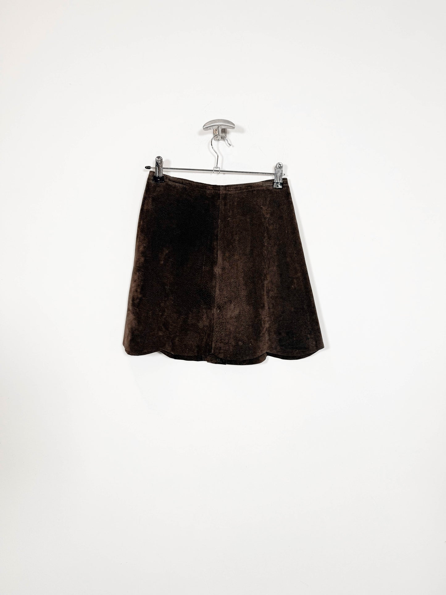Falda de cuero DS - Talla 34