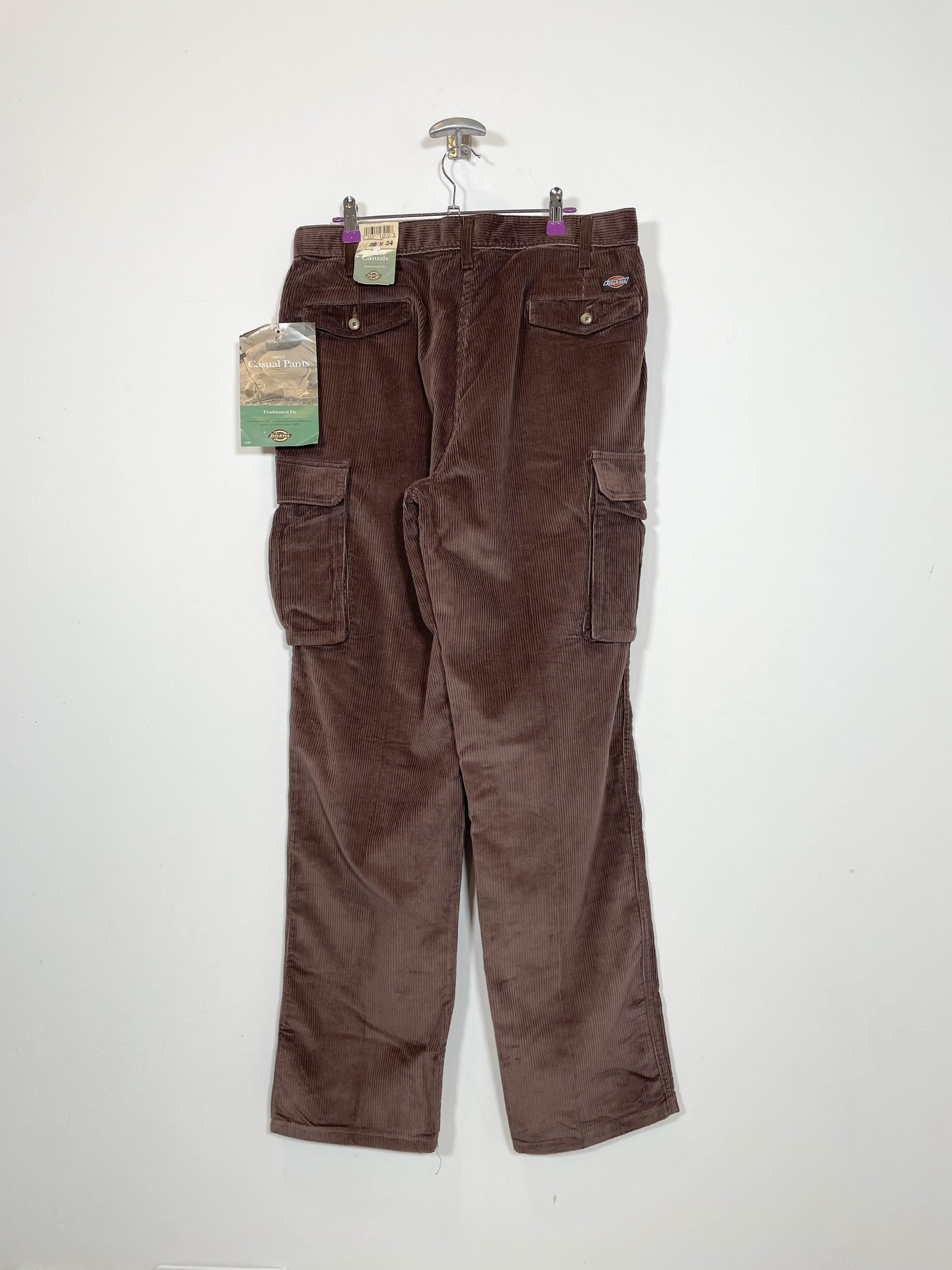 Pantalón cargo de pana Dickies DS - Talla 44 - Caramelo Vintage