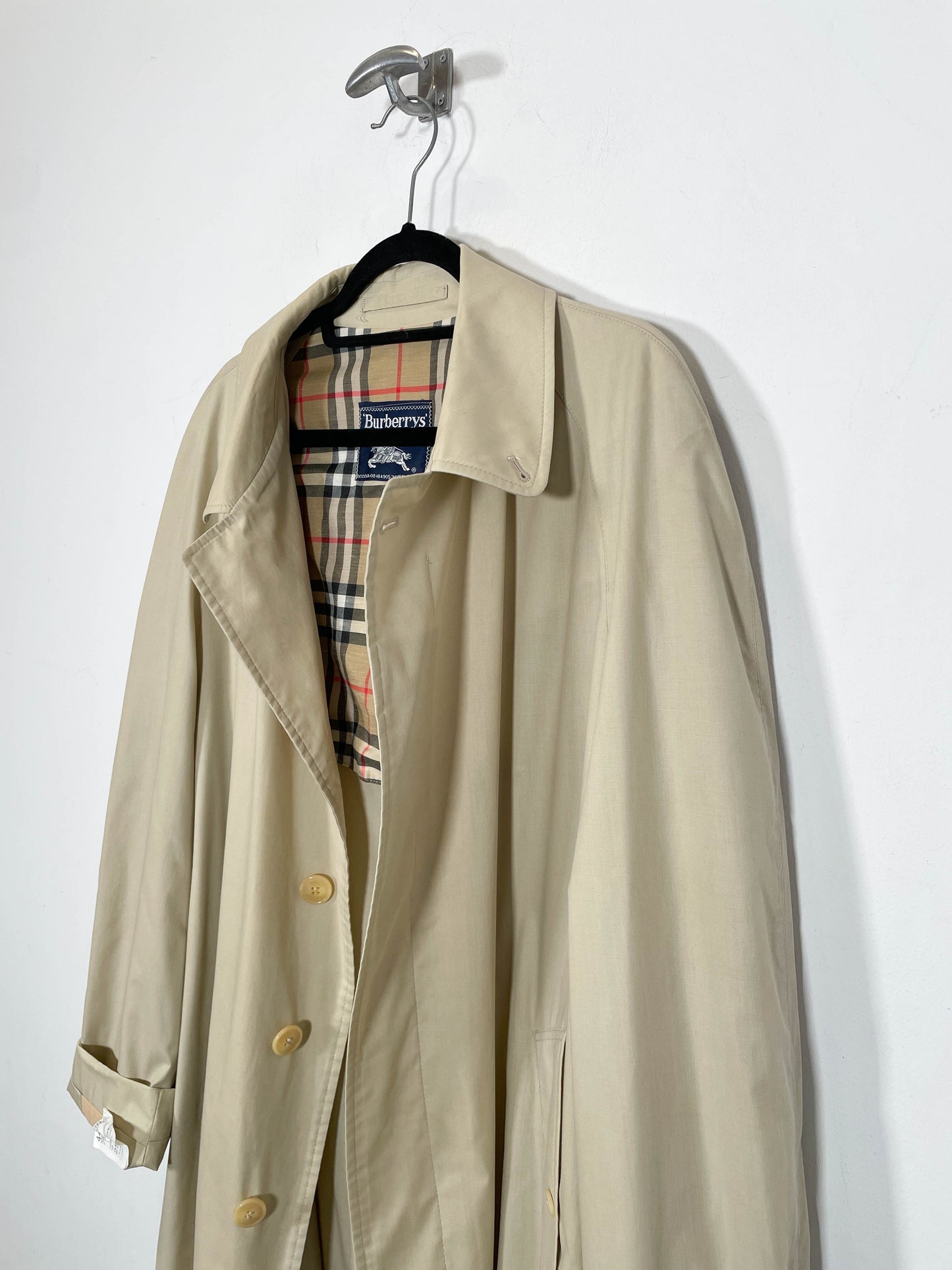 Gabardina Burberry - Talla L - Caramelo Vintage