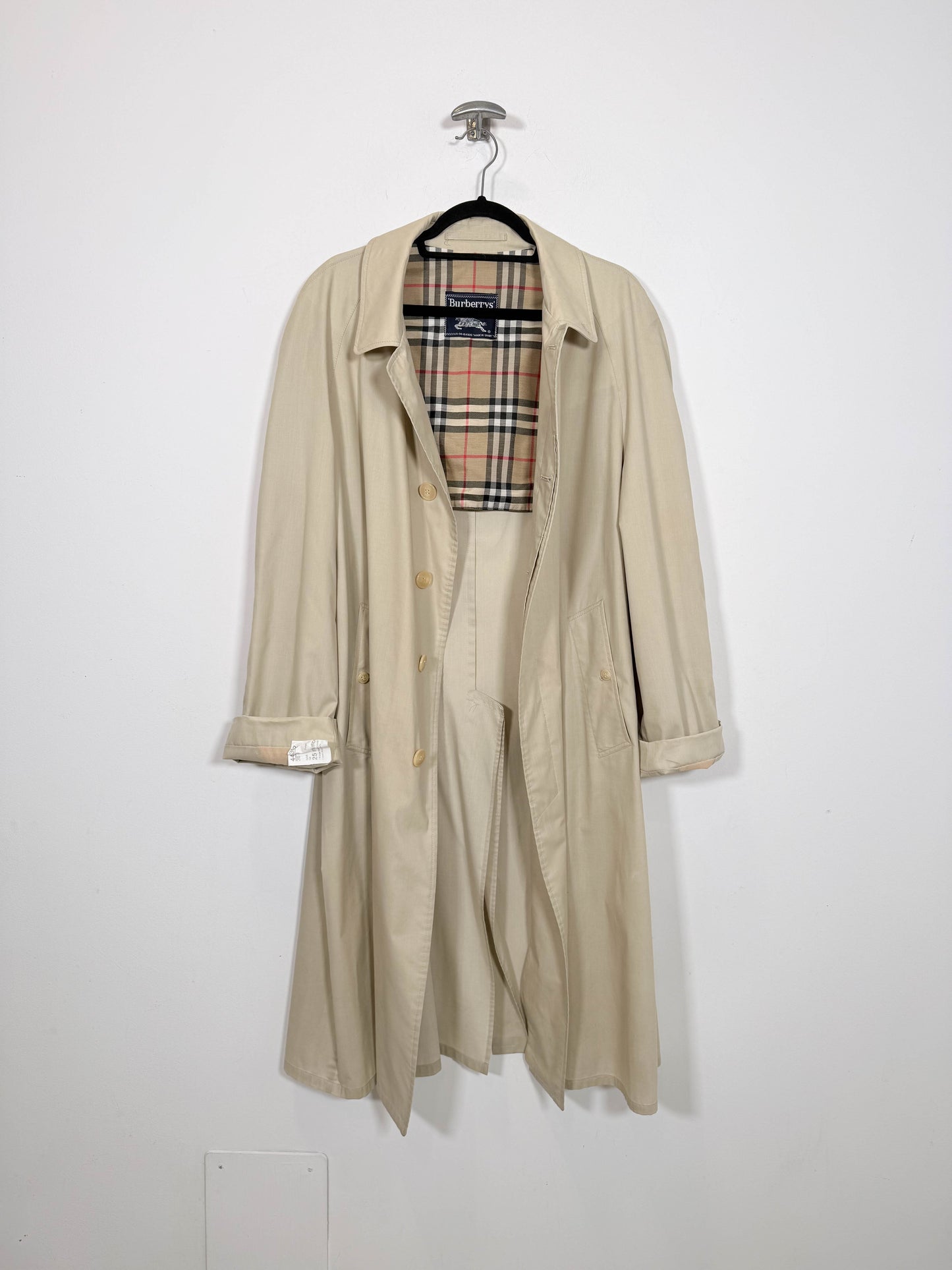Gabardina Burberry - Talla L - Caramelo Vintage