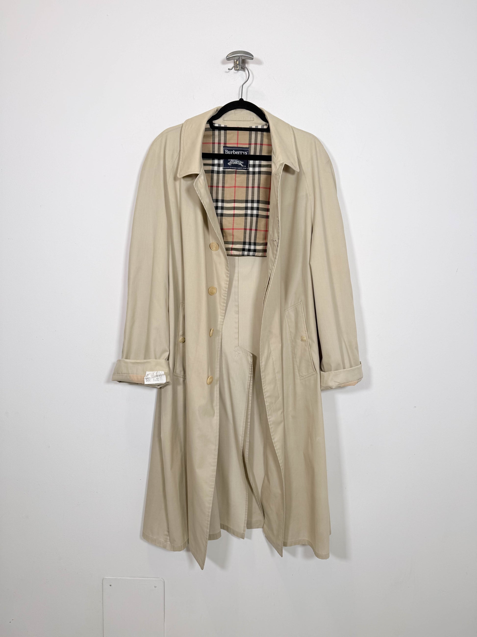 Gabardina Burberry - Talla L - Caramelo Vintage