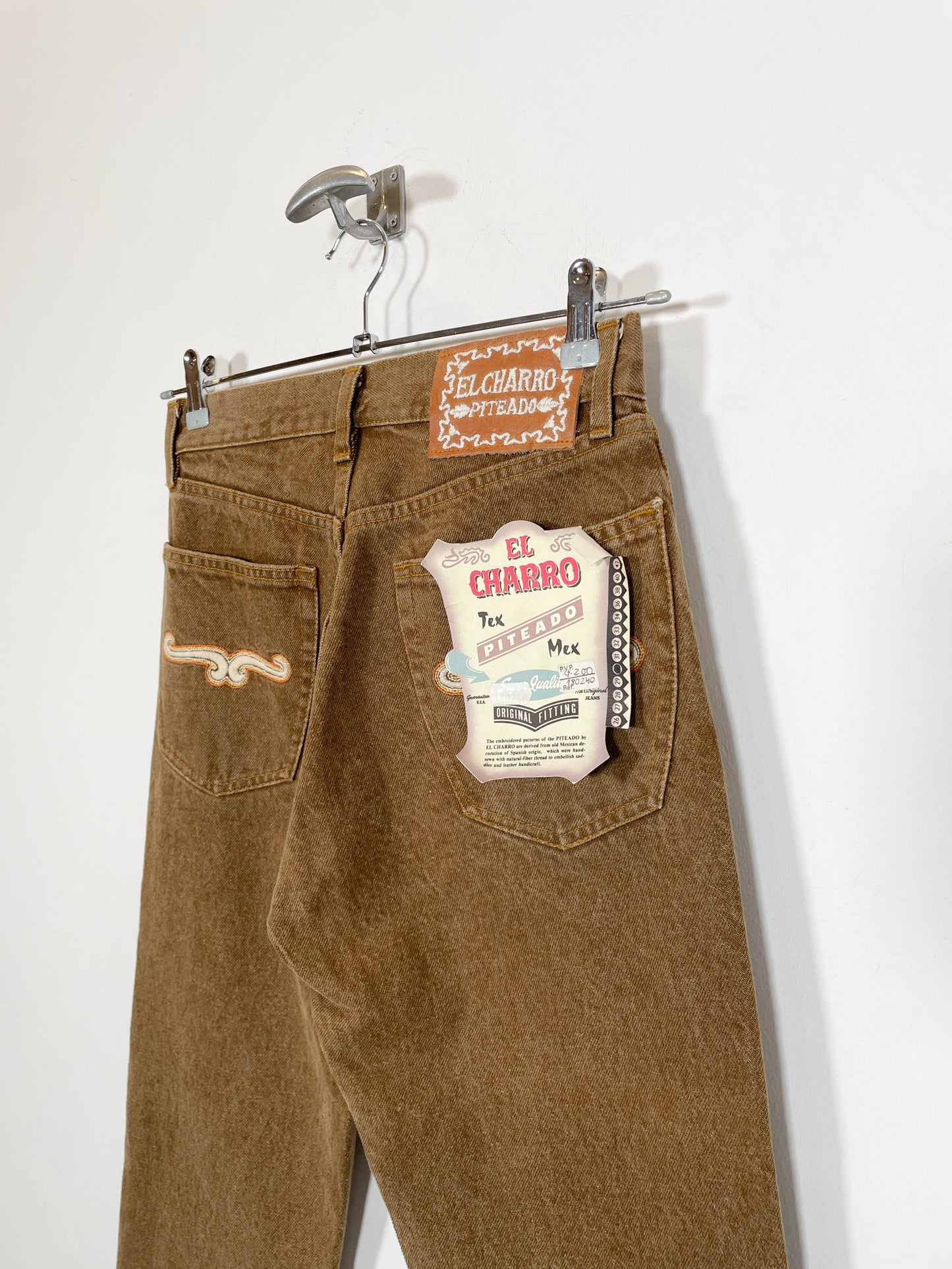 Pantalón El Charro DS - Talla 36 - Caramelo Vintage