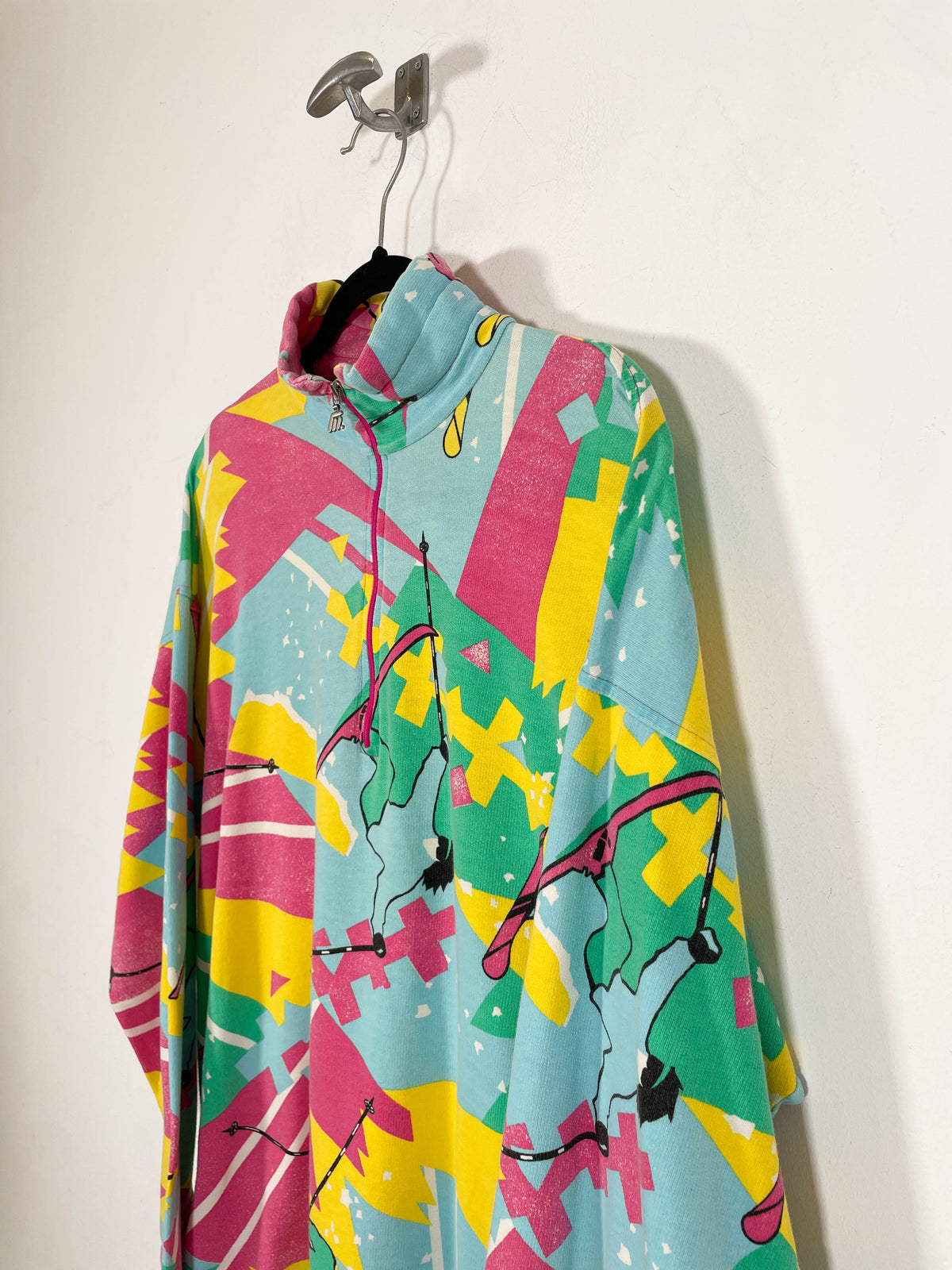Sudadera fina halfzip Medico - Talla L