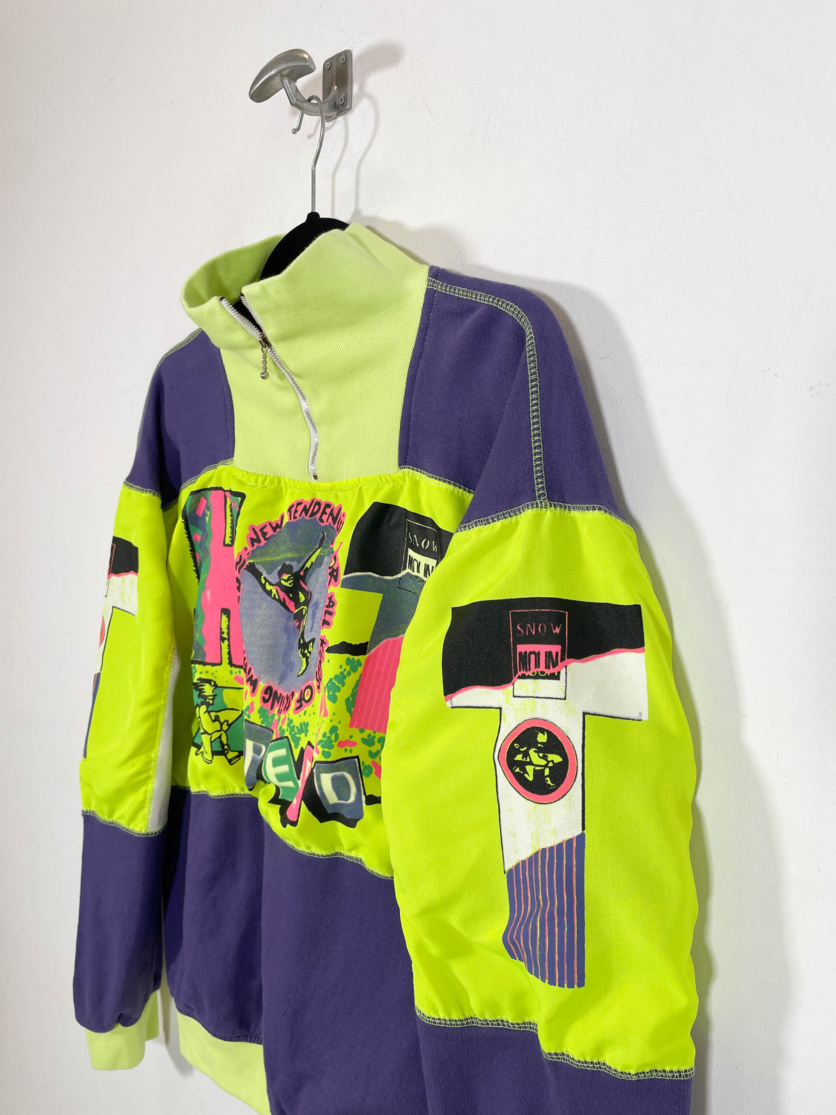 Sudadera halfzip Snow - Talla M