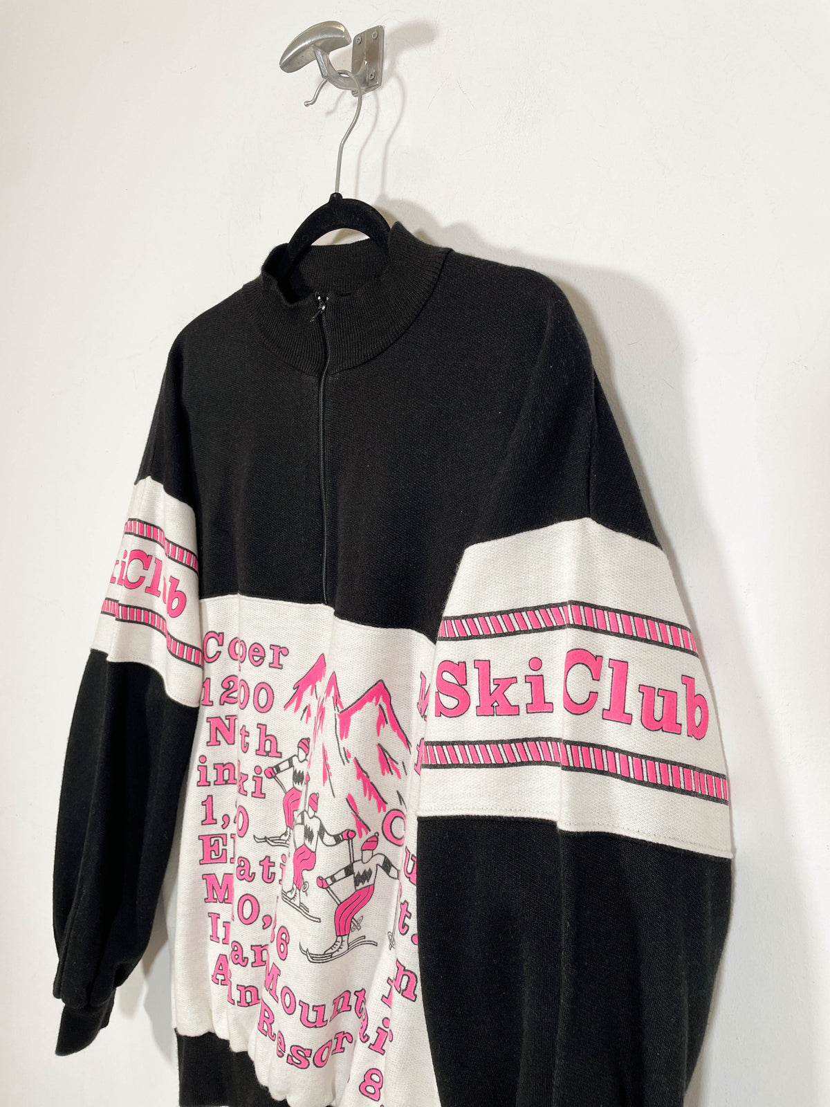 Sudadera halfzip Ski Club - Talla M