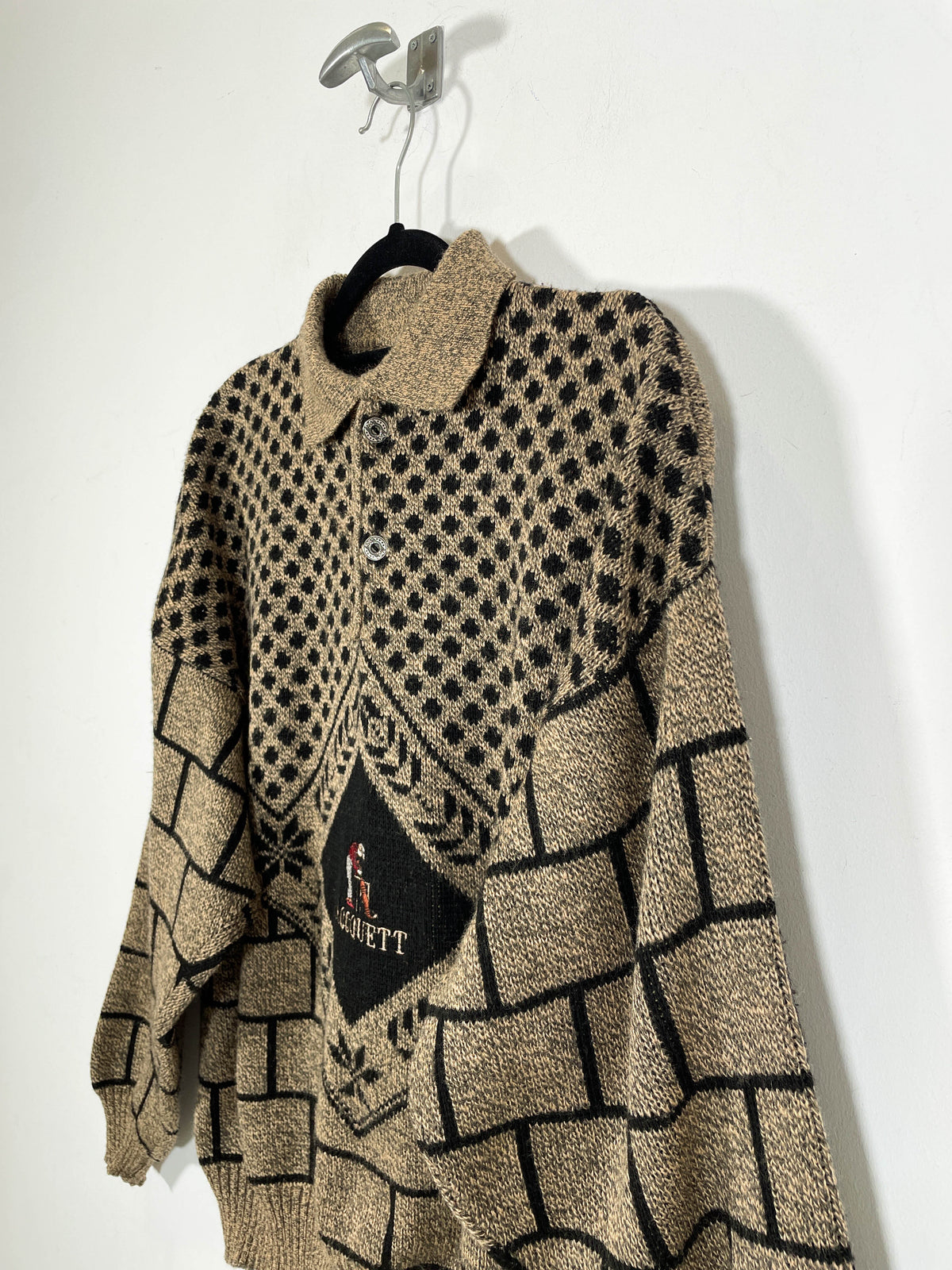 Jersey halfbutton Crocquett - Talla L