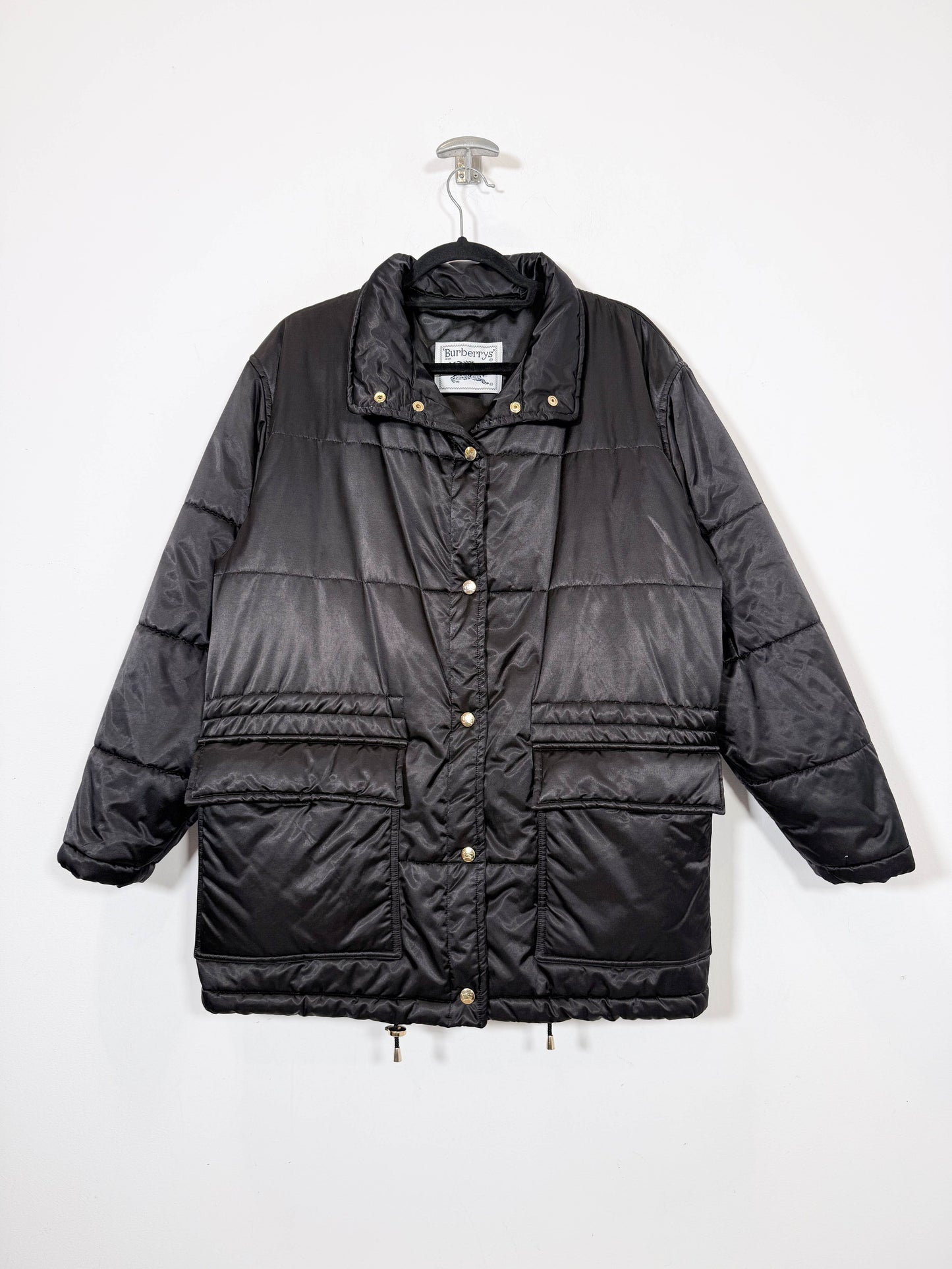 Abrigo acolchado Burberry - Talla M/L - Caramelo Vintage