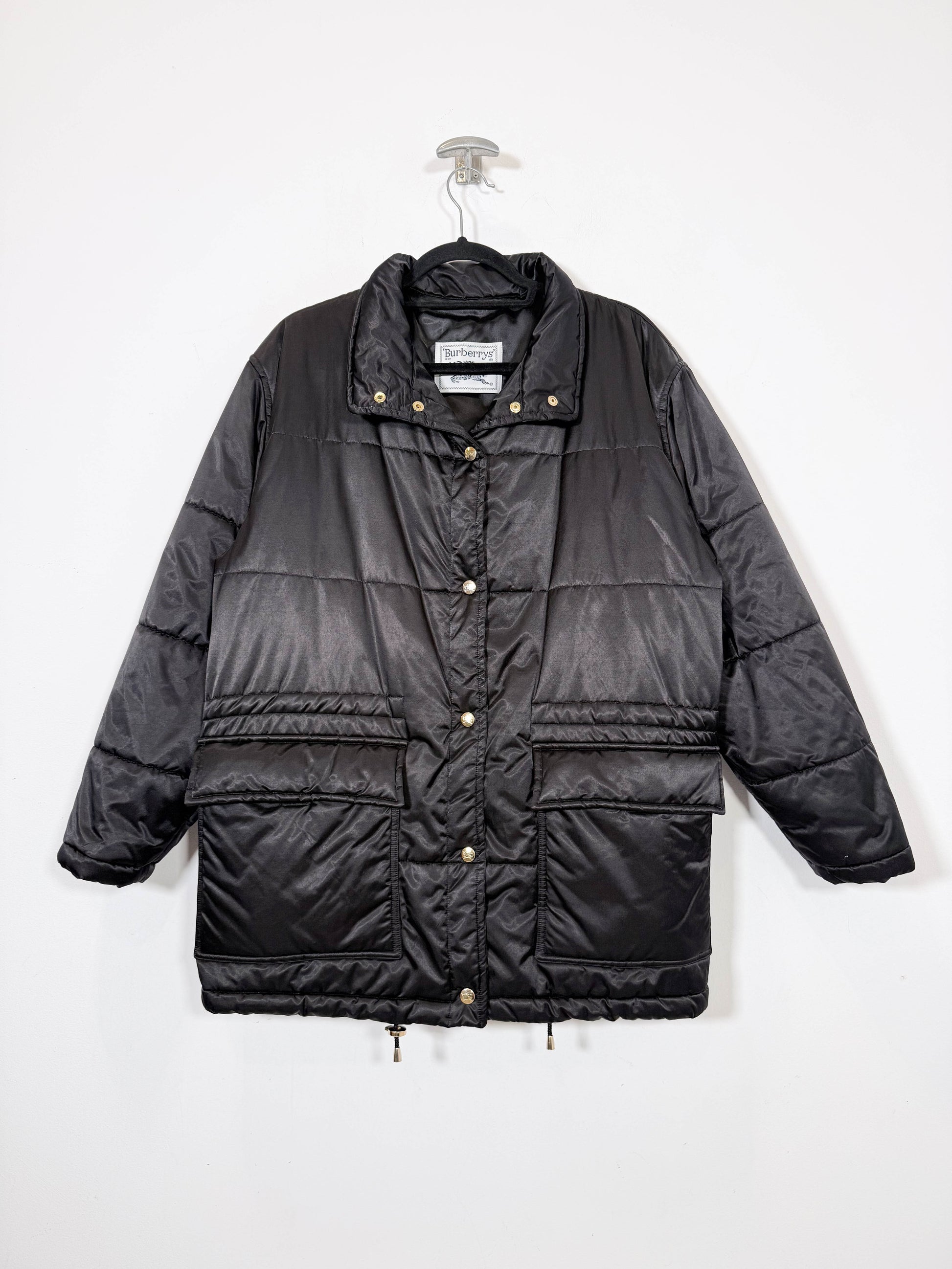 Abrigo acolchado Burberry - Talla M/L - Caramelo Vintage