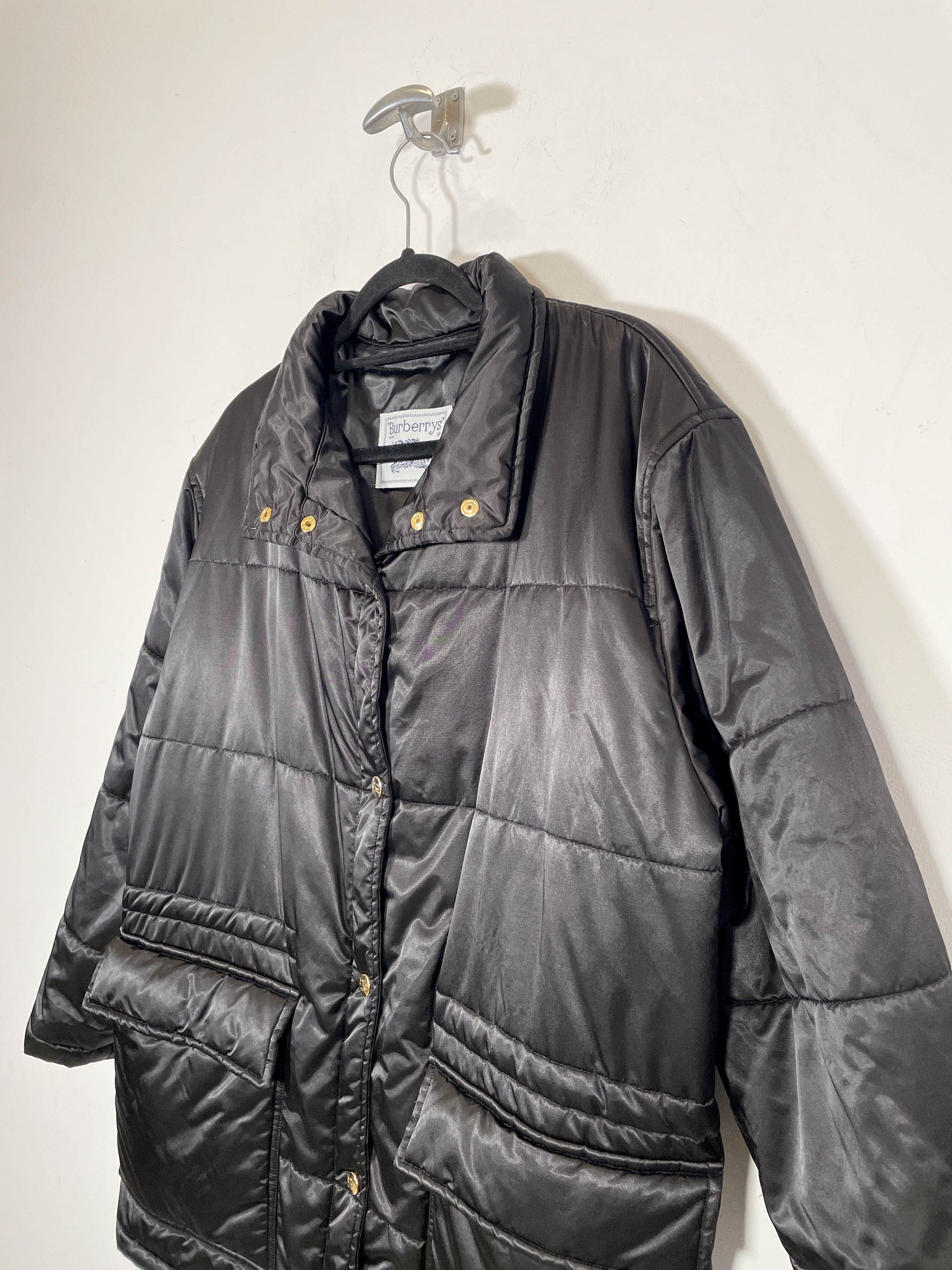 Abrigo acolchado Burberry - Talla M/L - Caramelo Vintage