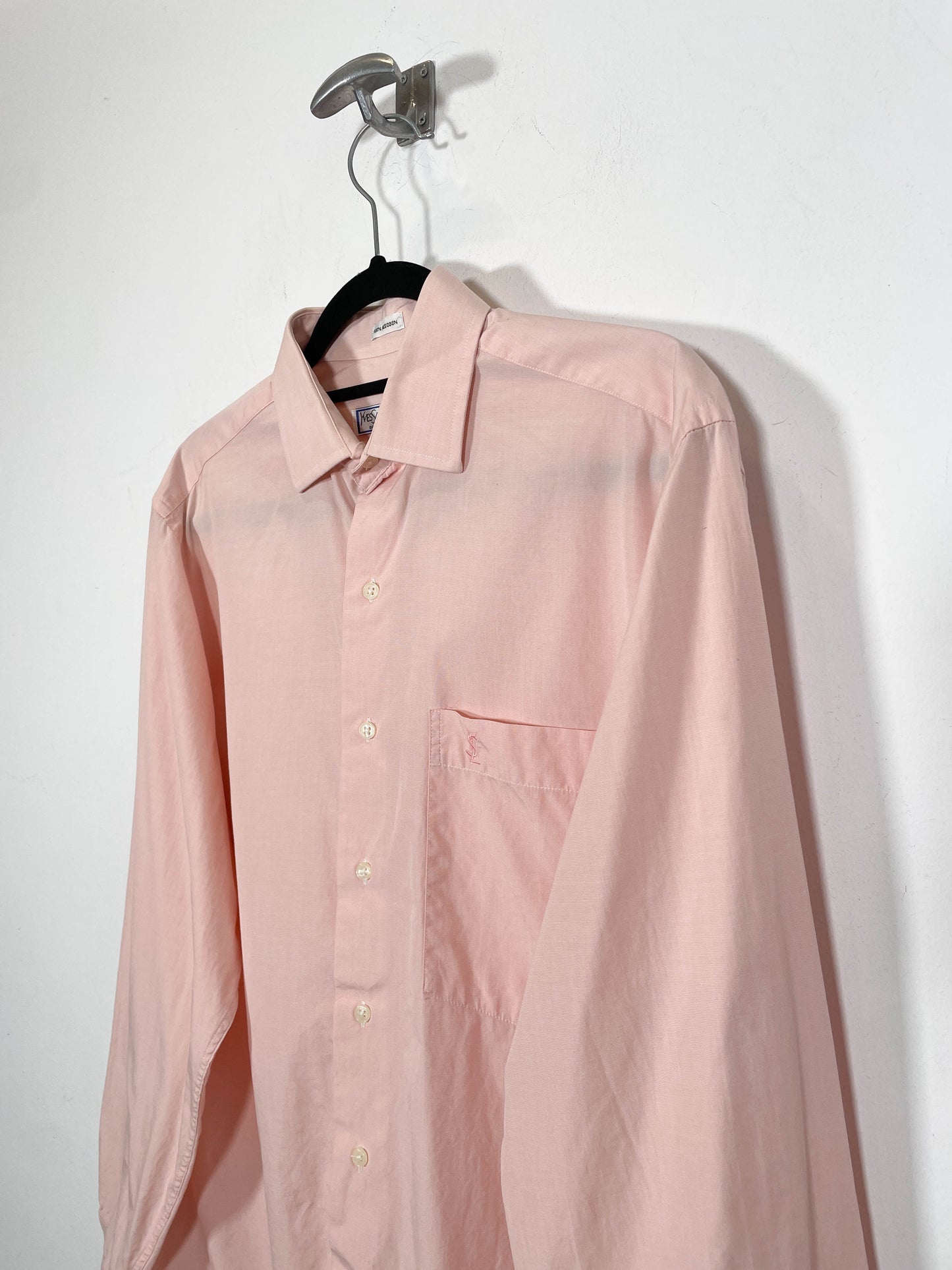Camisa Yves Saint Laurent - Talla M - Caramelo Vintage