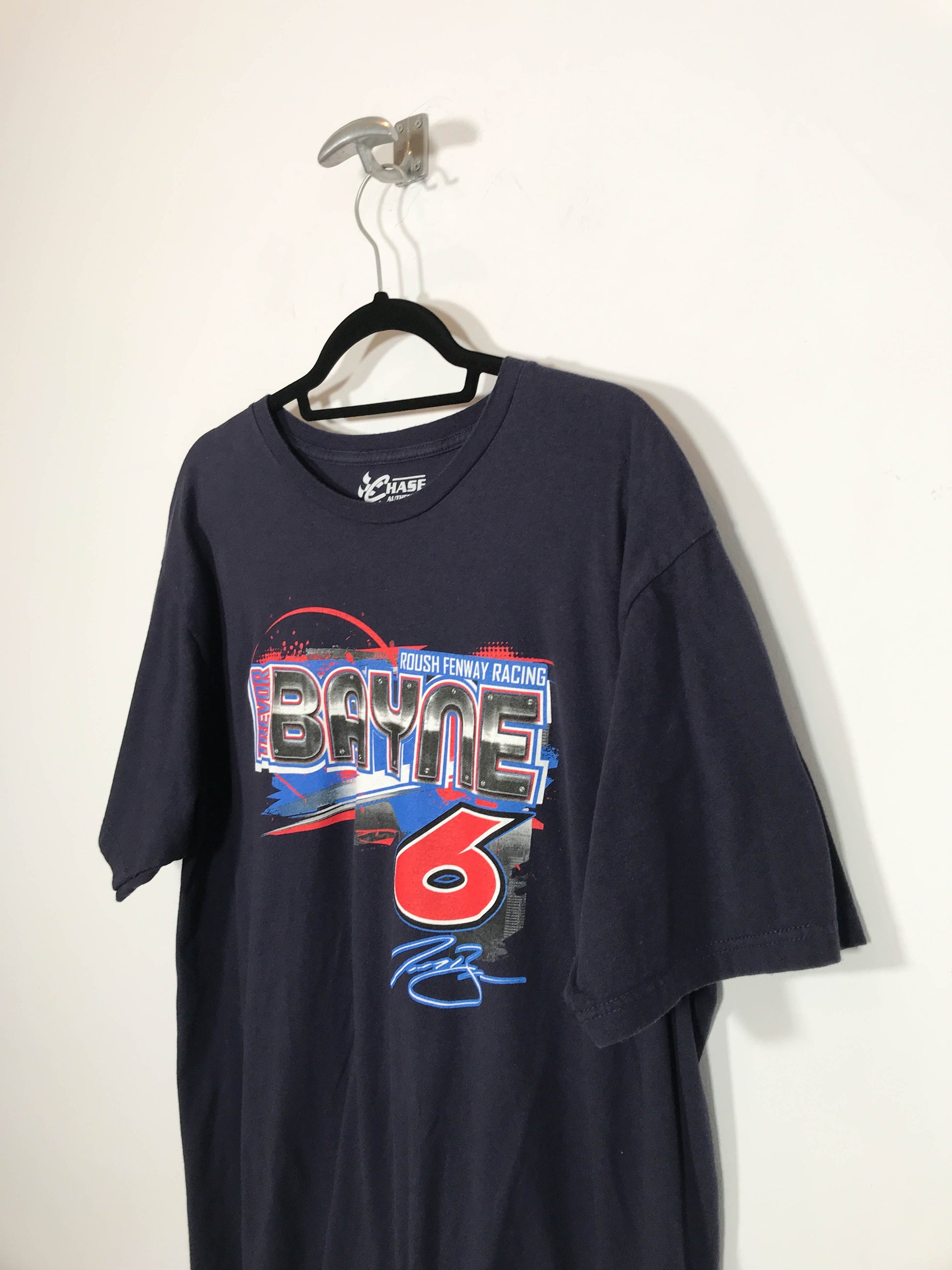 Camiseta Nascar Trevor Bayne  - Talla XL - Caramelo Vintage
