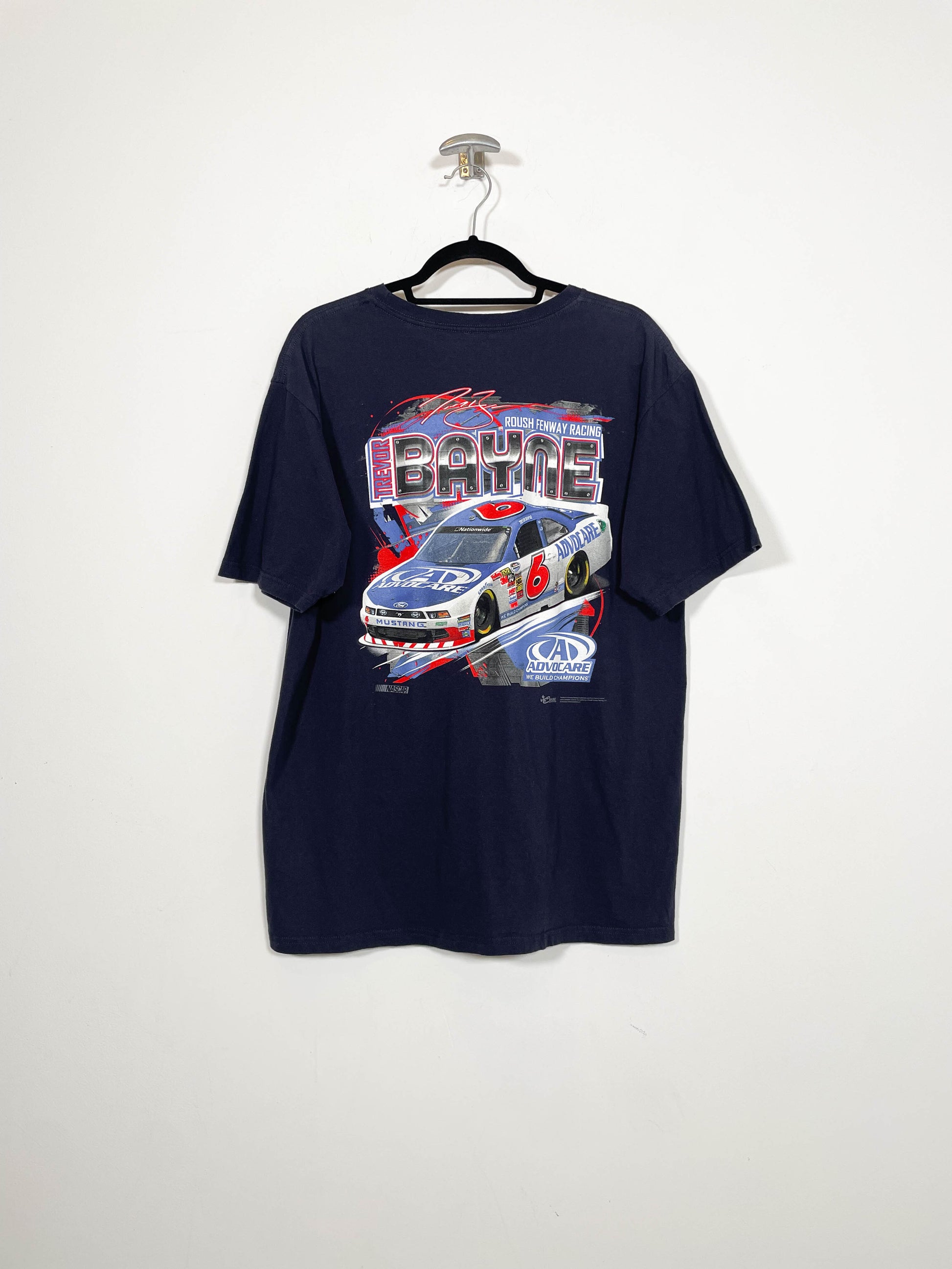 Camiseta Nascar Trevor Bayne  - Talla XL - Caramelo Vintage