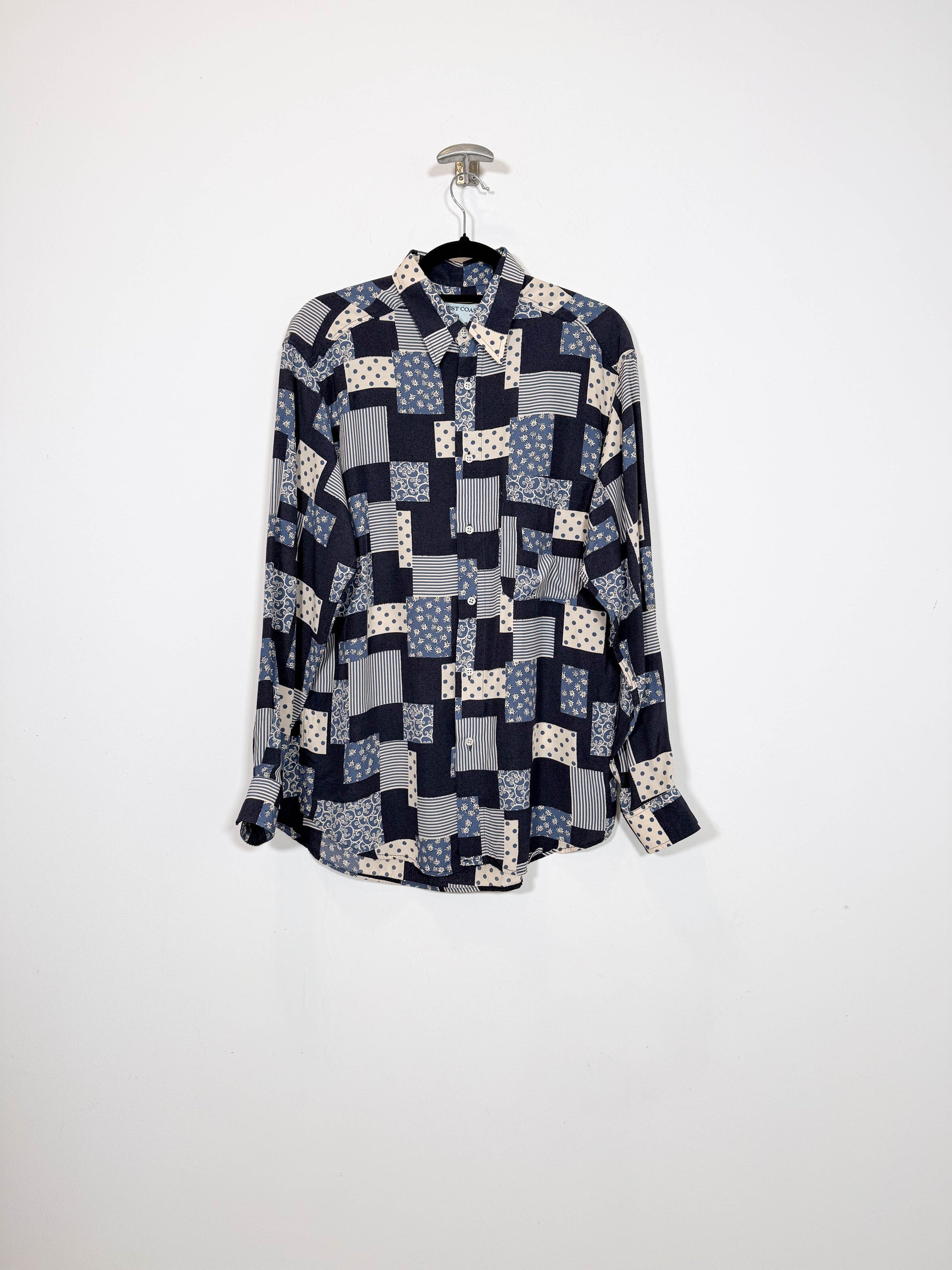 Camisa West Coast - Talla M - Caramelo Vintage