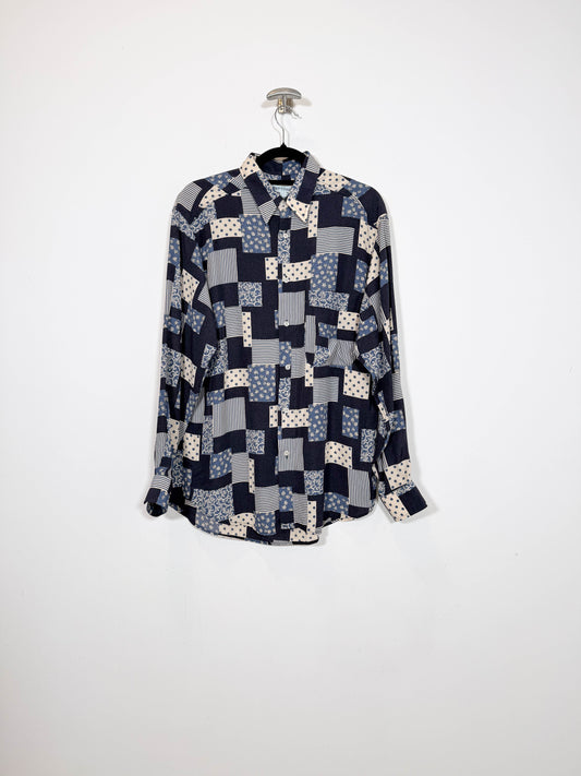 Camisa West Coast - Talla M - Caramelo Vintage