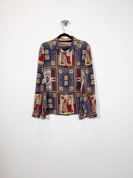 Camisa Bellas Artes - Talla M - Caramelo Vintage