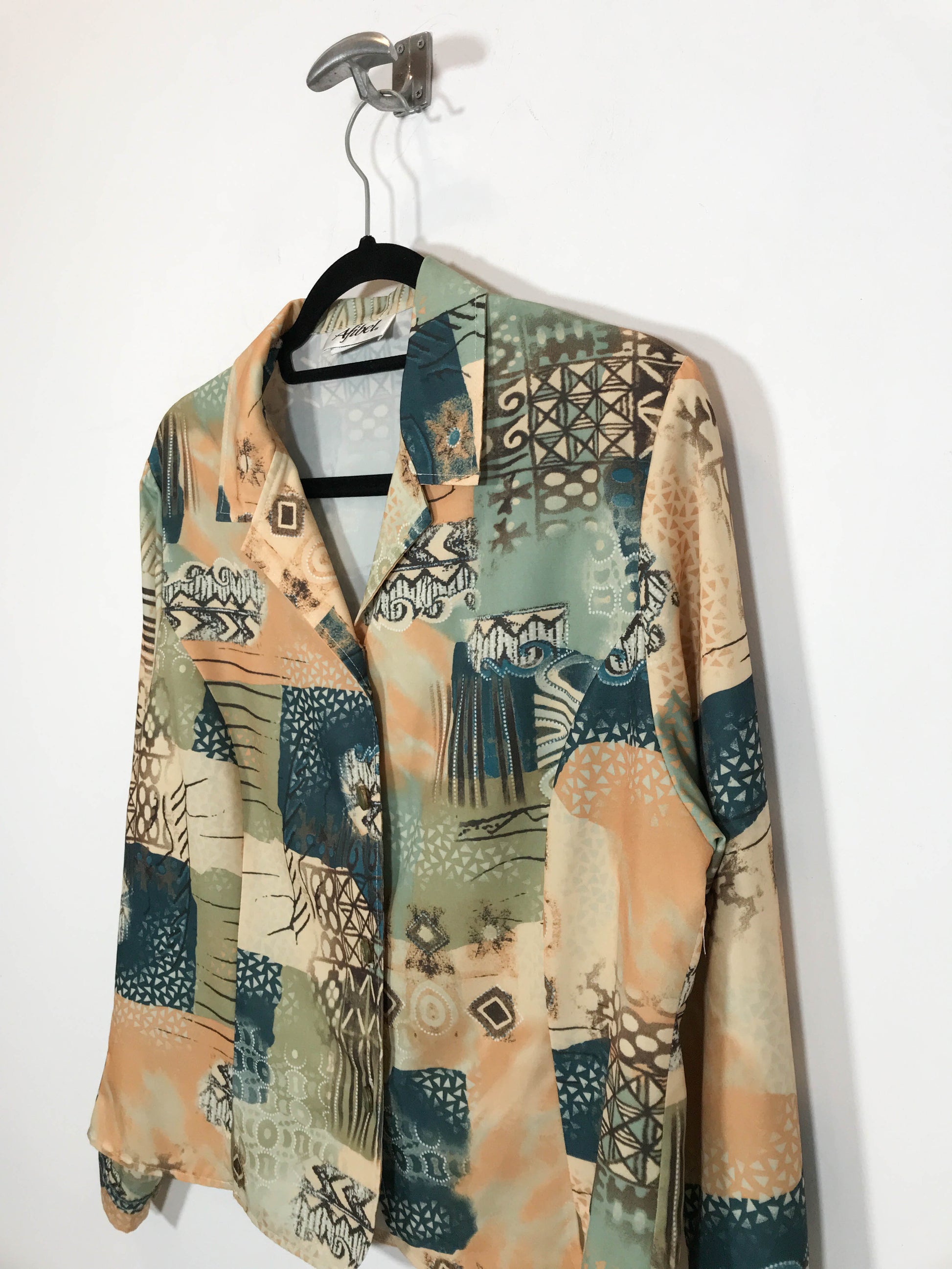 Blusa Afibel - Talla M - Caramelo Vintage