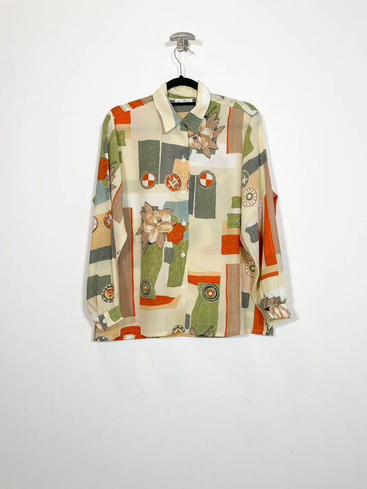 Blusa Claude - Talla M - Caramelo Vintage