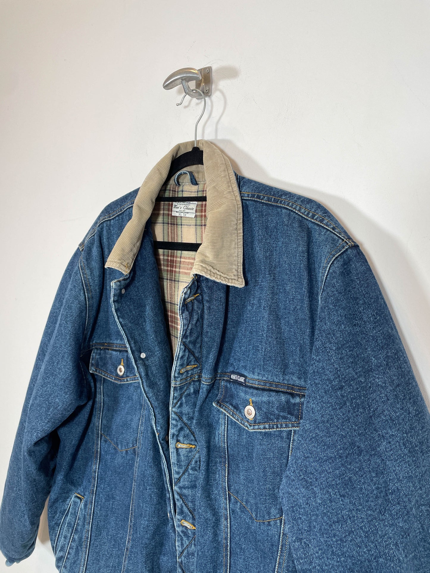 Chaqueta vaquera acolchada - Talla XL