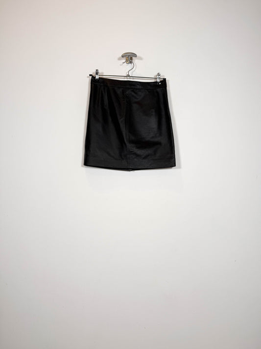 Falda de cuero - Talla 36