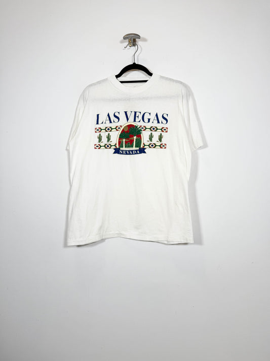 Camiseta La Vegas - Talla L - Caramelo Vintage