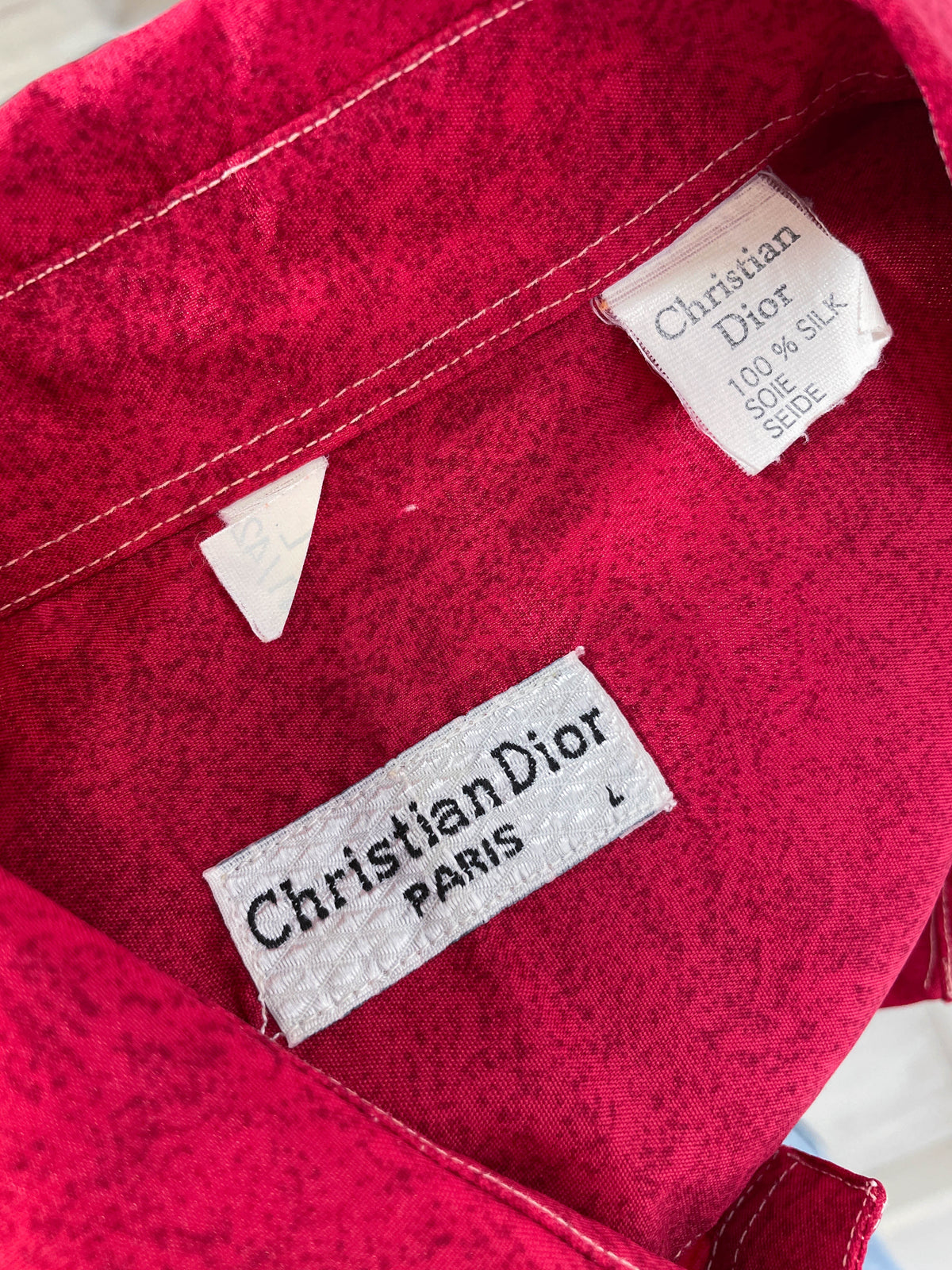 Camisa Christian Dior - Talla L