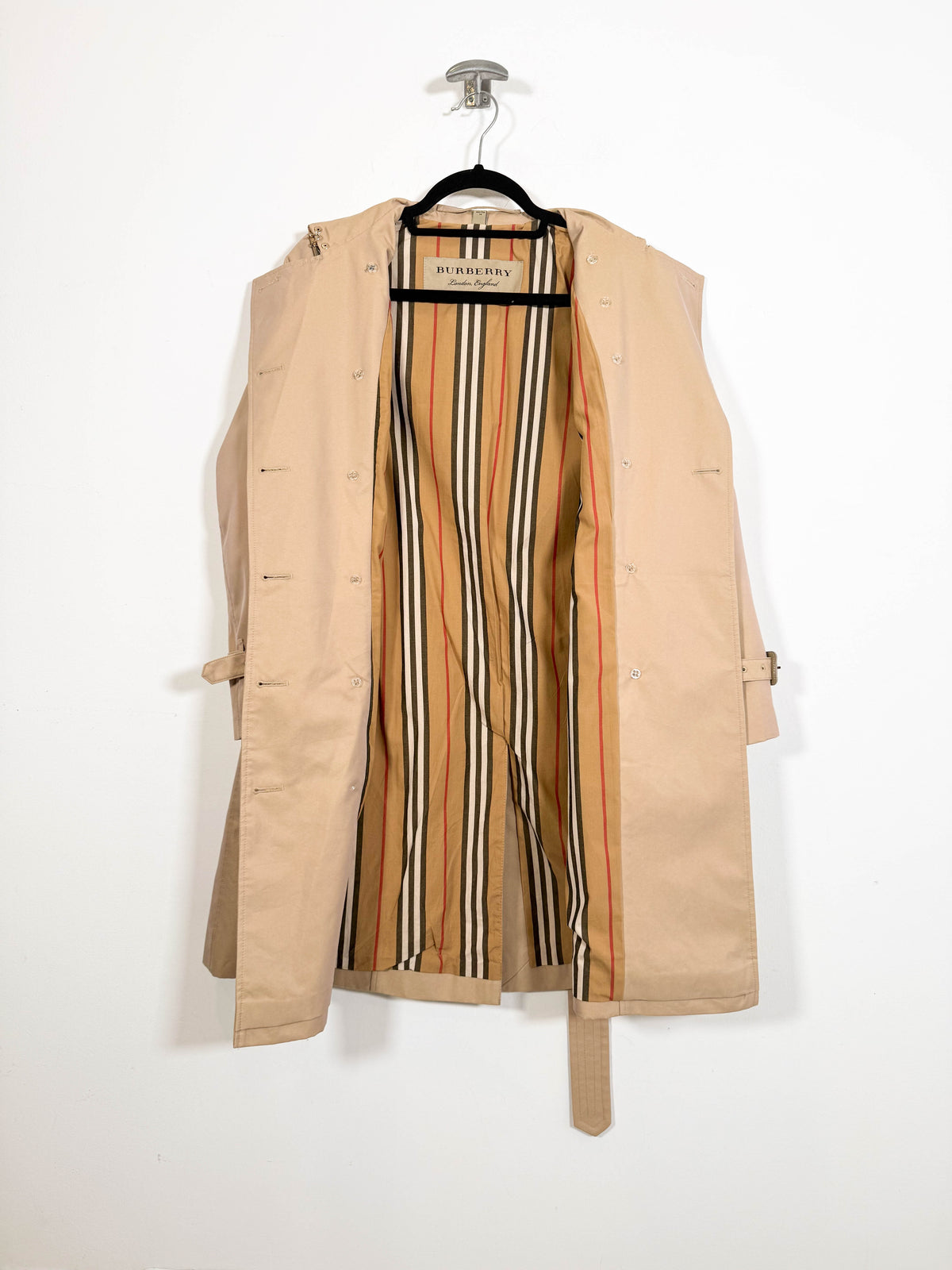 Gabardina 3/4 Burberry - Talla S