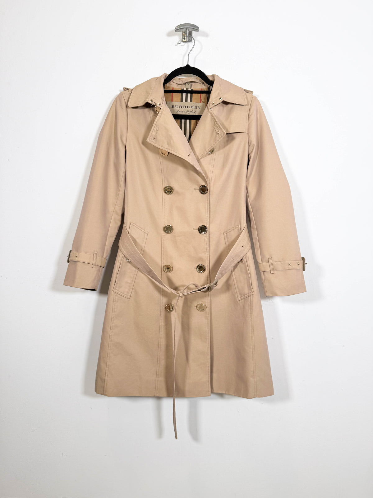Gabardina 3/4 Burberry - Talla S