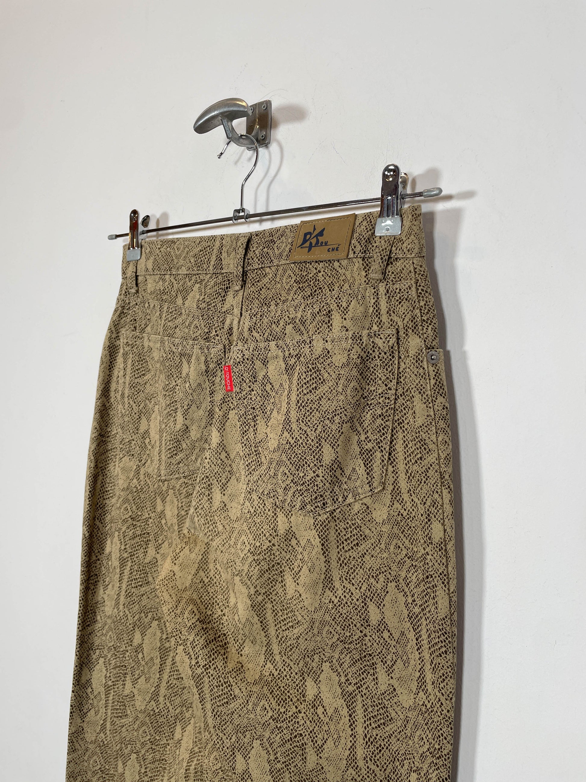 Pantalón Serpiente - Talla 36 - Caramelo Vintage