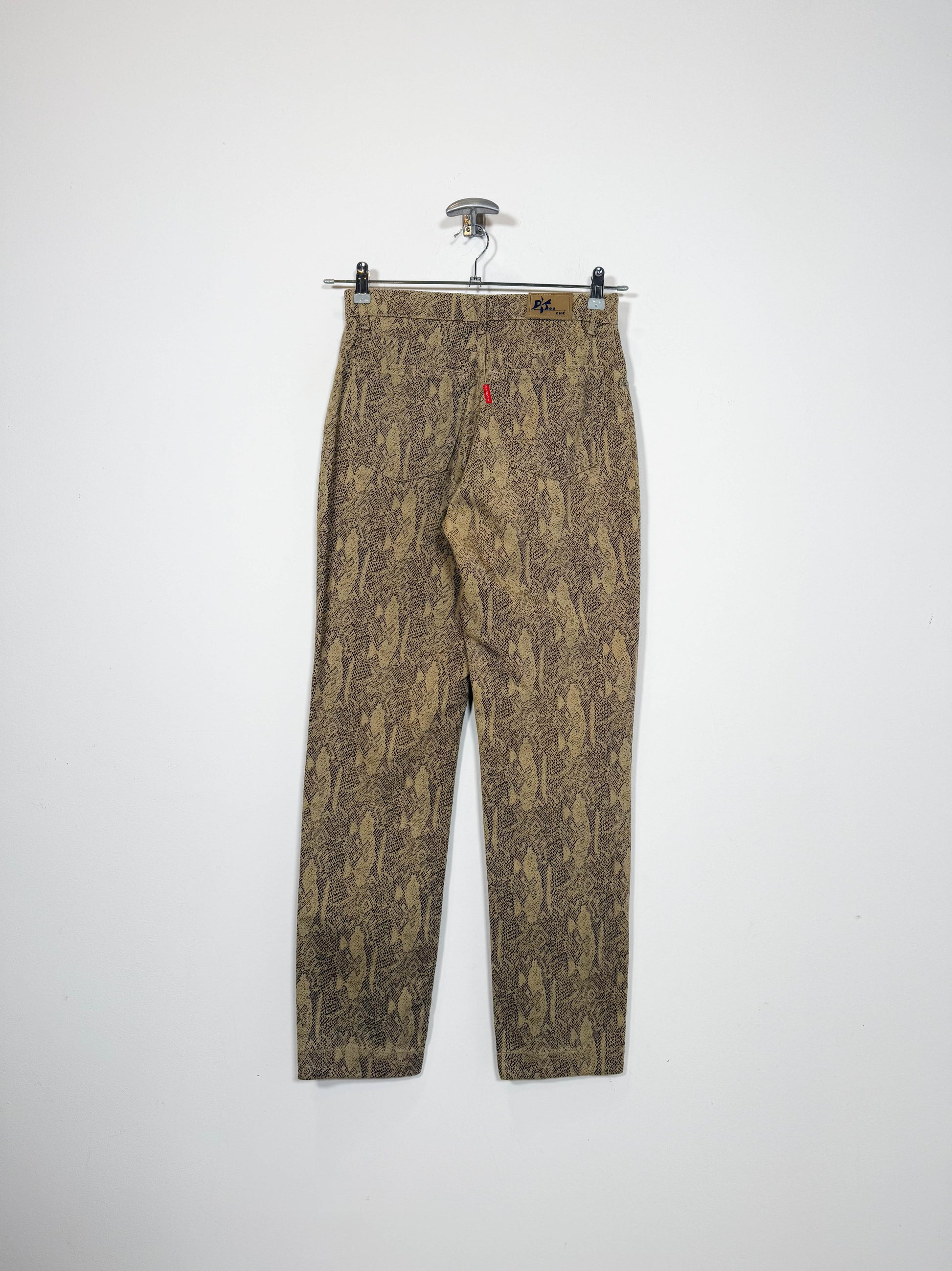 Pantalón Serpiente - Talla 36 - Caramelo Vintage
